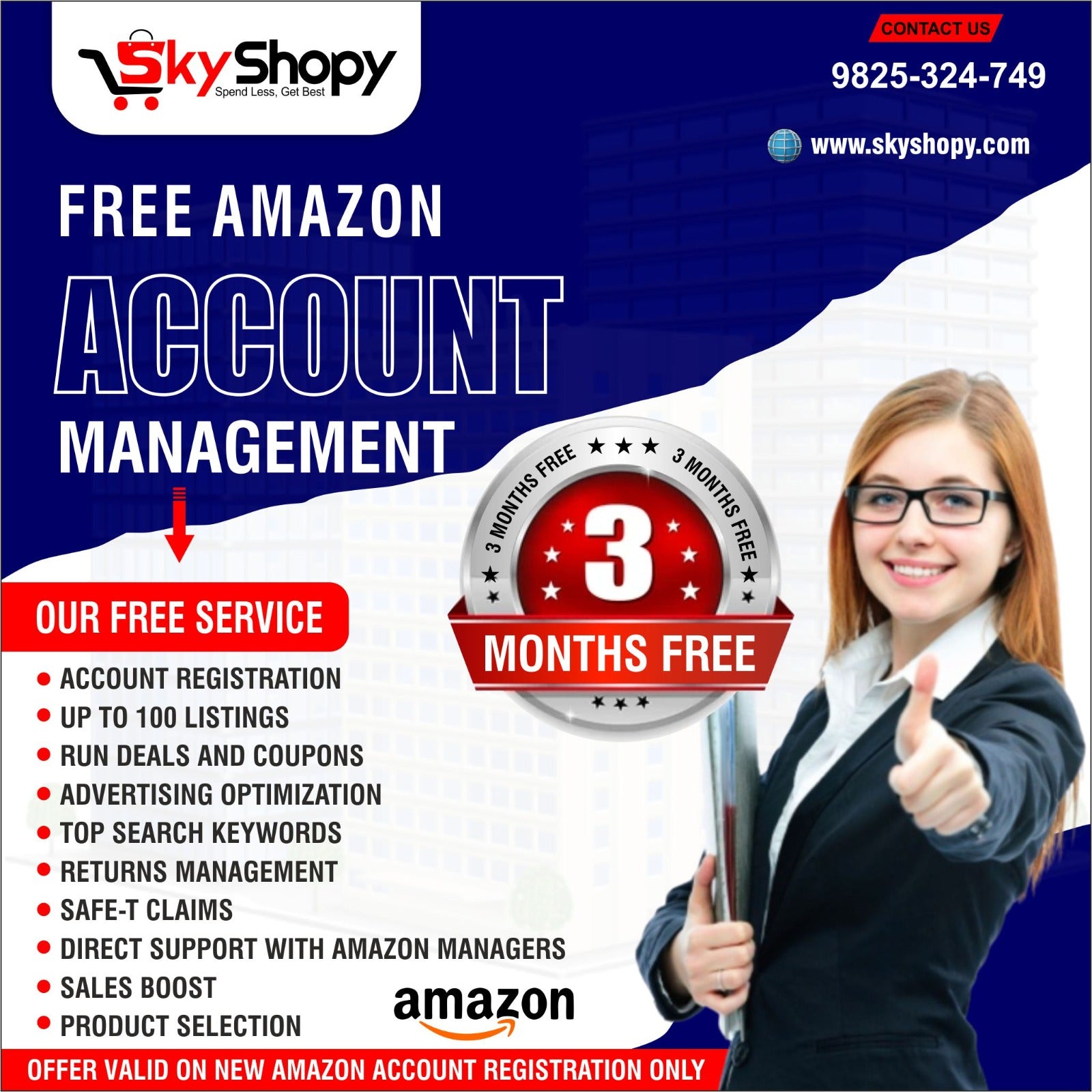 Free Amazon Seller Central Account Management