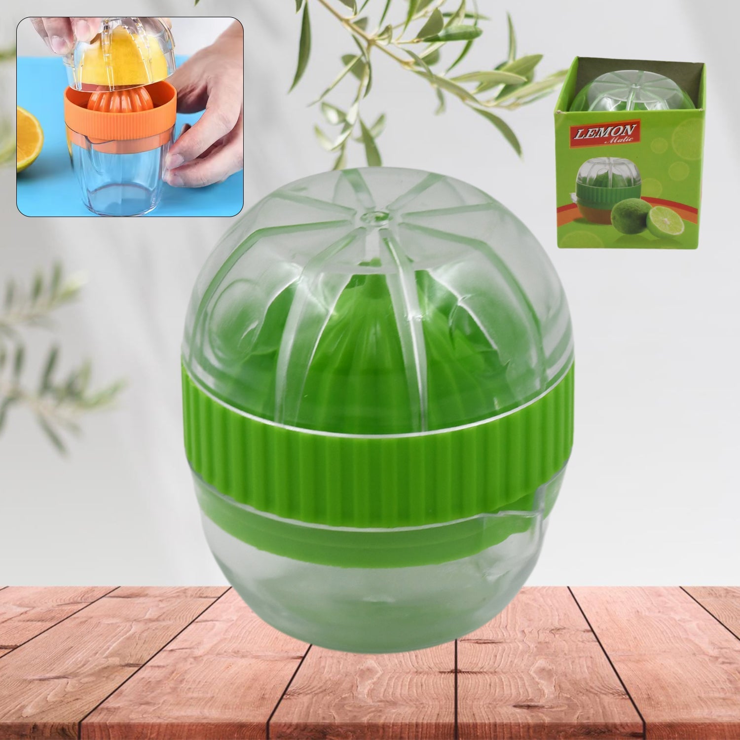 Manual Drink Orange Lemon Citrus Lime Fruit Juice Juicer Squeezer, BPA