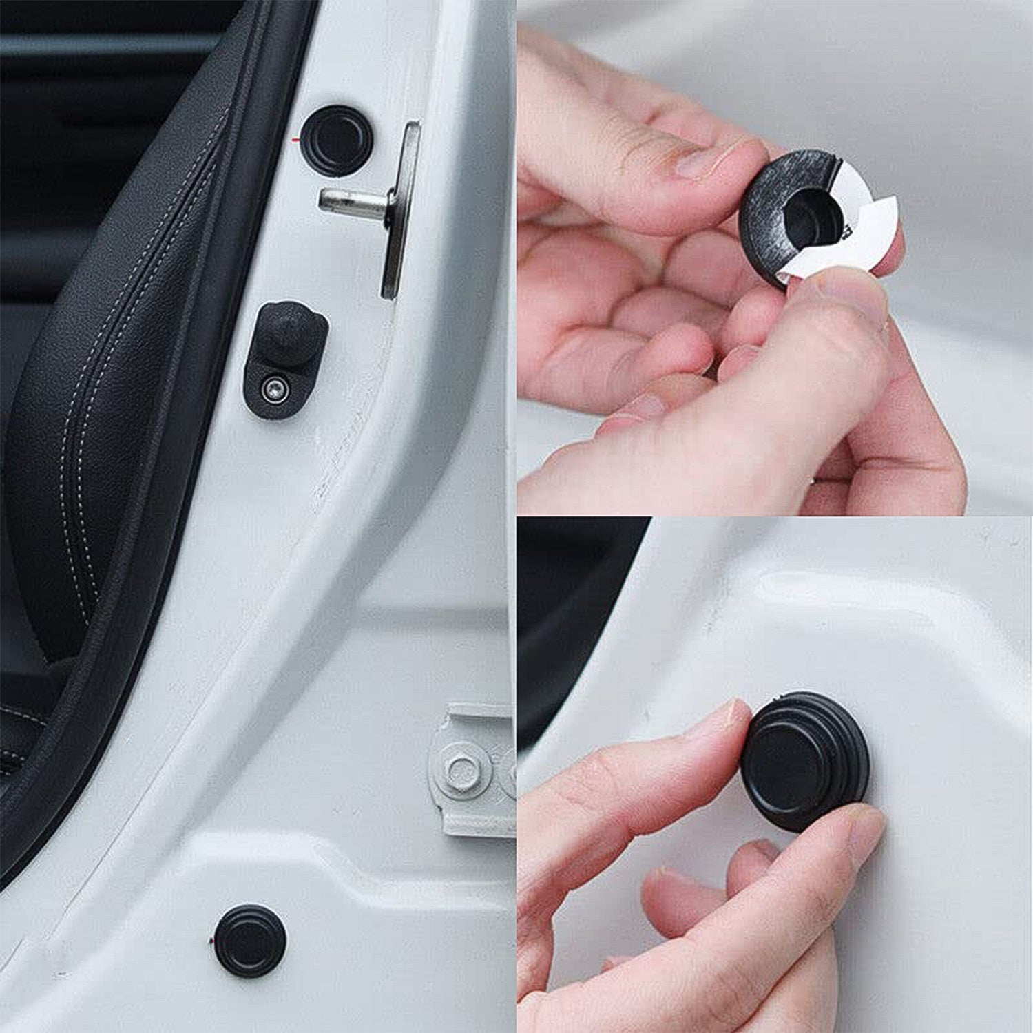 Rubber Car Door Shock Absorber Car Door Protection Sticker 1 Pc Sky Rubber Car Door Shock Absorber Car Door Protection Sticker 1 Pc Sky