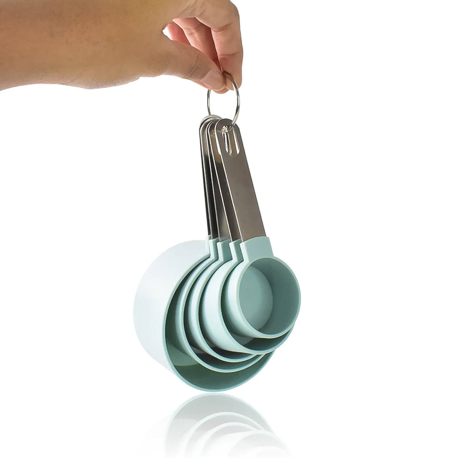 Stainless Steel and Plastics Measuring Cups (5 Pcs Set) Stainless Steel and Plastics Measuring Cups (5 Pcs Set)