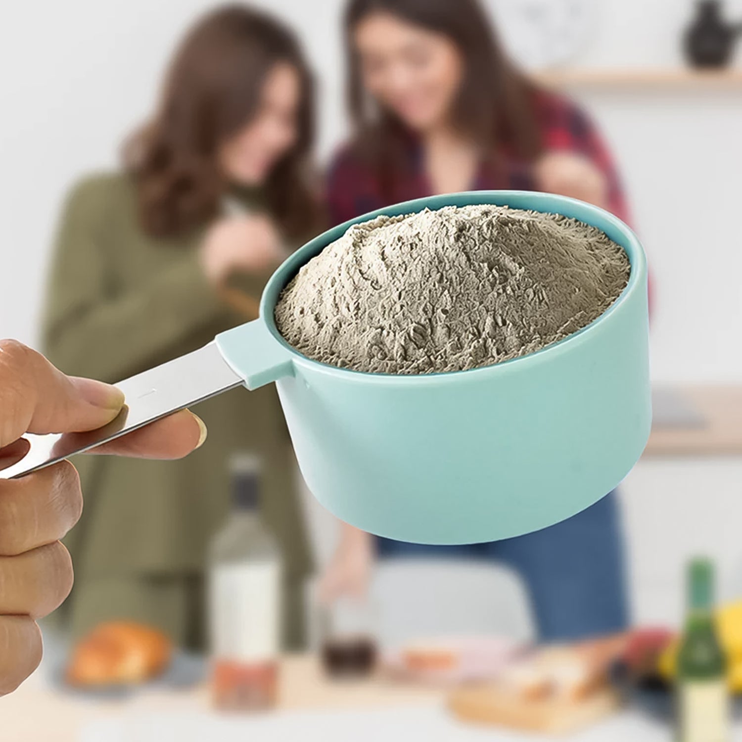 Stainless Steel and Plastics Measuring Cups (5 Pcs Set) Stainless Steel and Plastics Measuring Cups (5 Pcs Set)