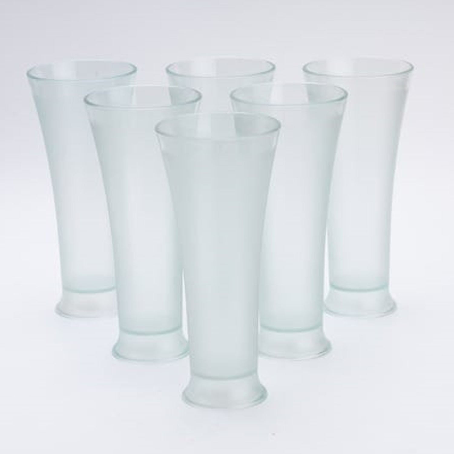 8219 High Quality Faluda, ice cream, Juicer and Water Glasses Set of 6 Transparent, Drinking Water Glasses Stylish Glasses for Faluda, Water, Juice, Glass Set of 6 Pcs (300 ML Approx)