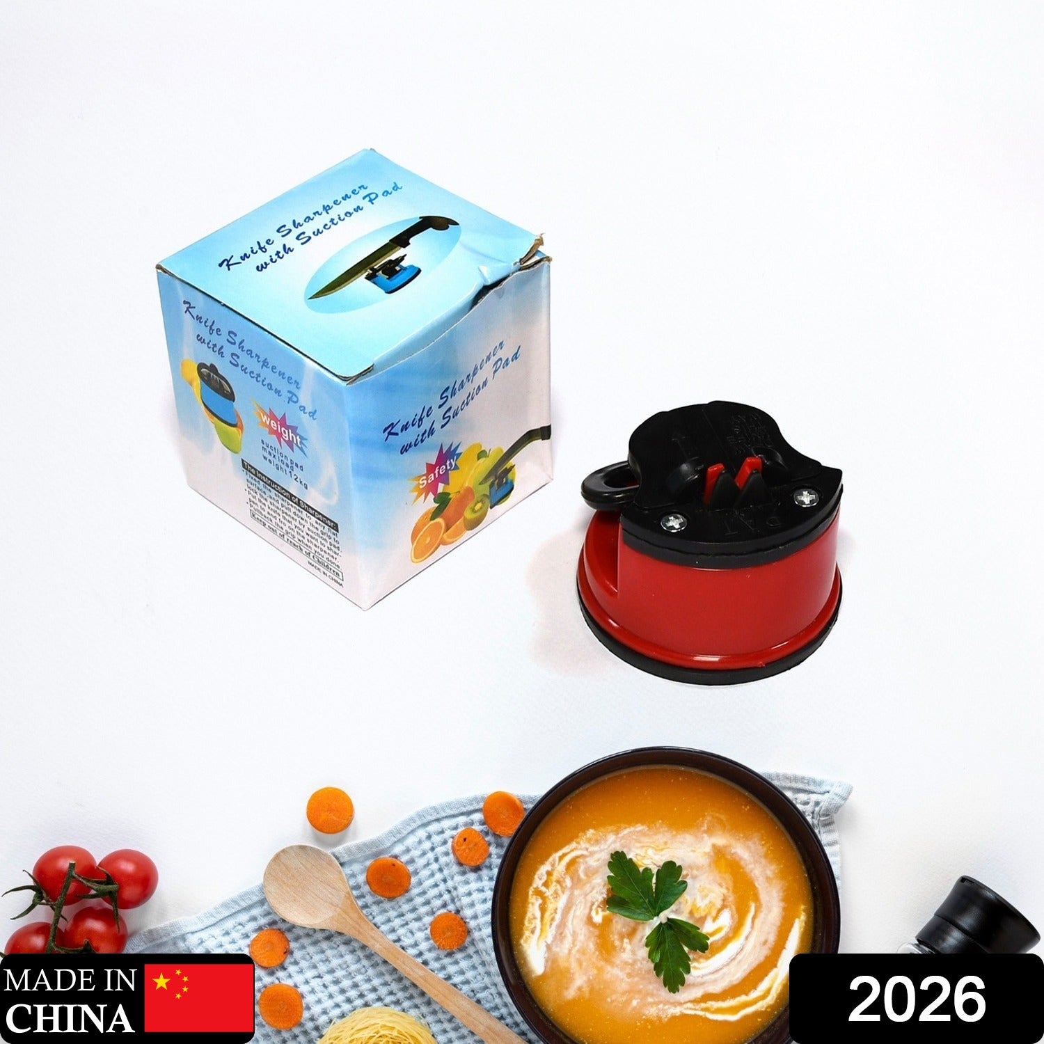 Mini Knife Sharpener with Suction Pad Mini Knife Sharpener with Suction Pad