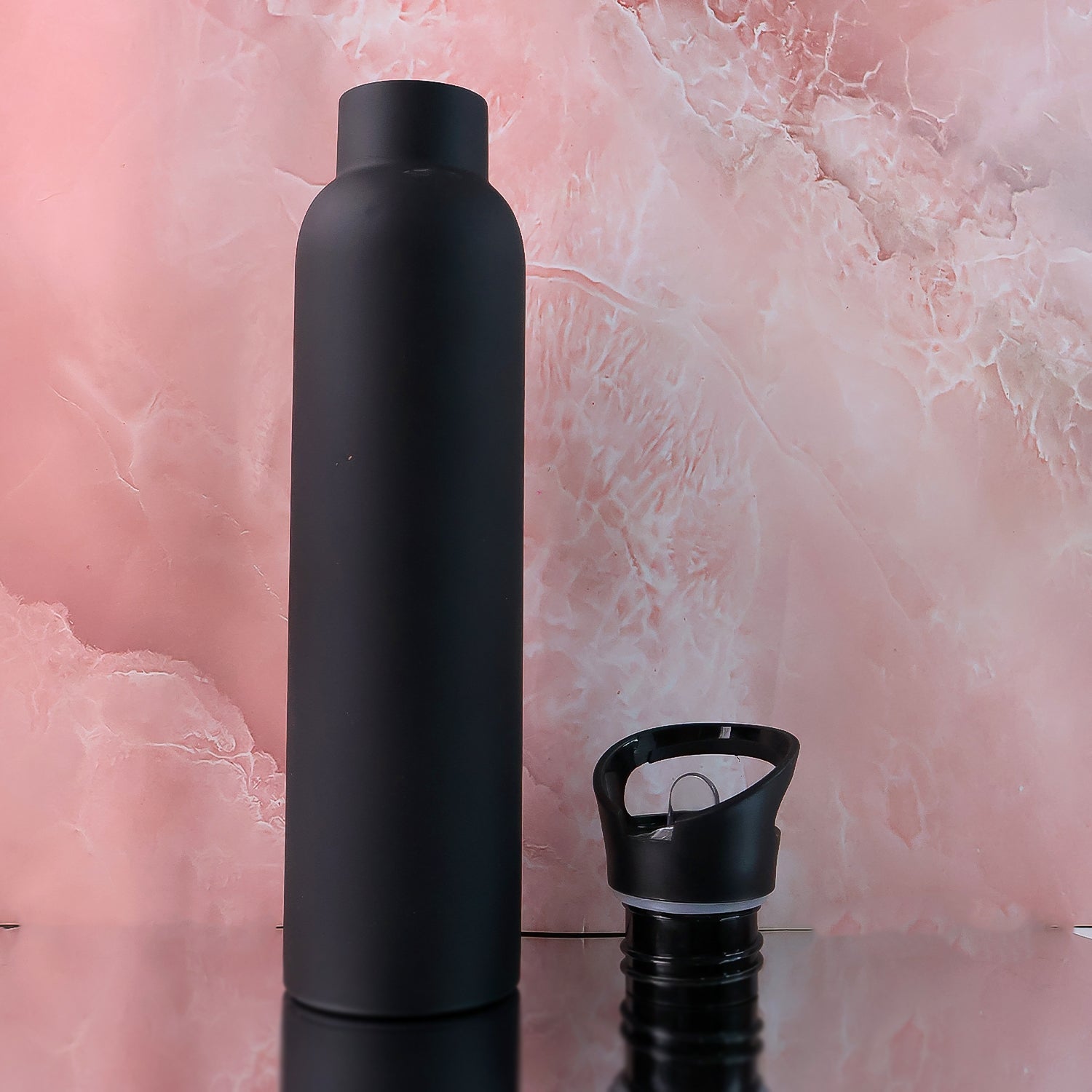 Sports Water Bottle – Matte Finish Leak-Proof Reusable Bottle 900 ML Approx (1 Pc) Sports Water Bottle – Matte Finish Leak-Proof Reusable Bottle 900 ML Approx (1 Pc)