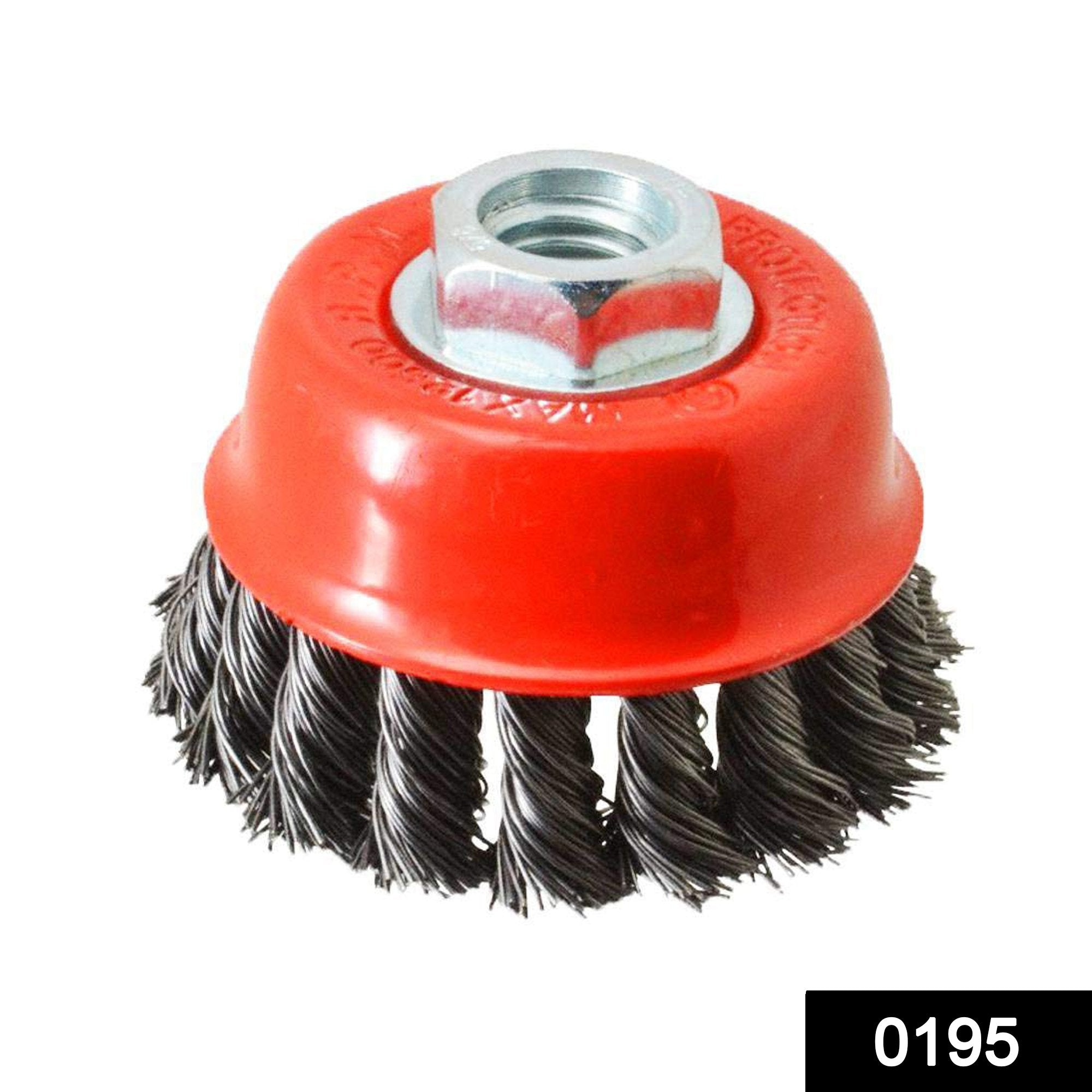 0195 Wire Wheel Cup Brush (Black) - SkyShopy 0195 Wire Wheel Cup Brush (Black) - SkyShopy