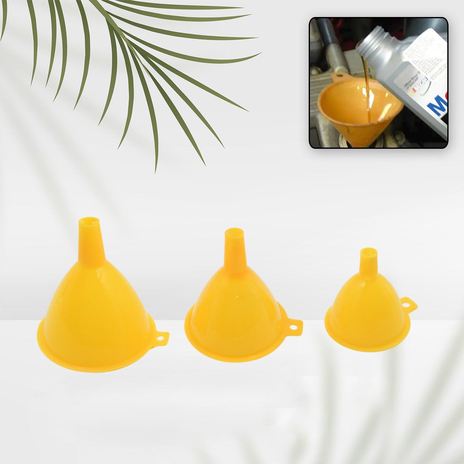 7980 Multipurpose Funnel 3 Size Small , Medium & Big Plastic Funnel For kitchen and laboratory Use (3 Pc Set) 7980 Multipurpose Funnel 3 Size Small , Medium & Big Plastic Funnel For kitchen and laboratory Use (3 Pc Set)