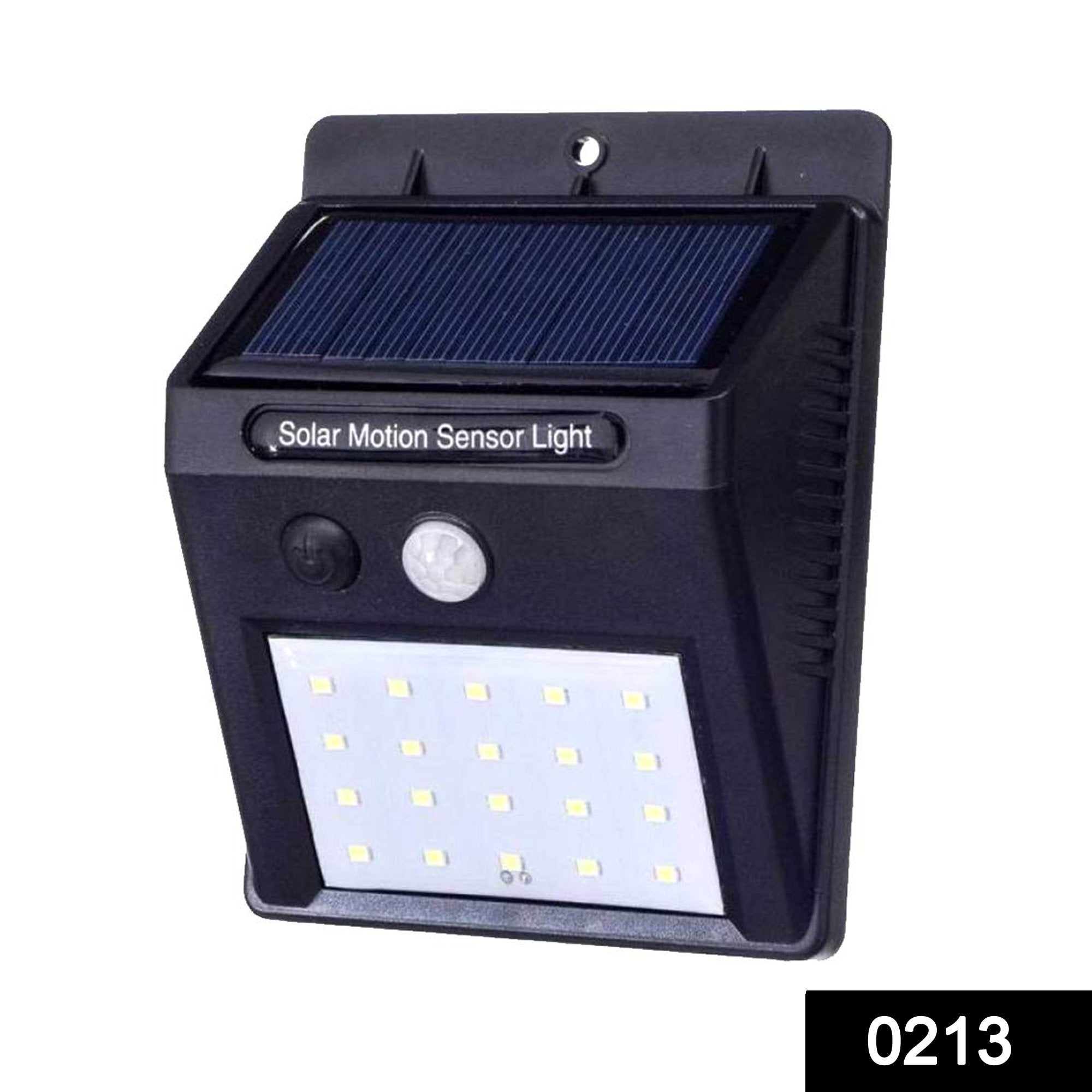 0213 Solar Security LED Night Light for Home Outdoor/Garden Wall (Black) (20-LED Lights) - SkyShopy 0213 Solar Security LED Night Light for Home Outdoor/Garden Wall (Black) (20-LED Lights) - SkyShopy