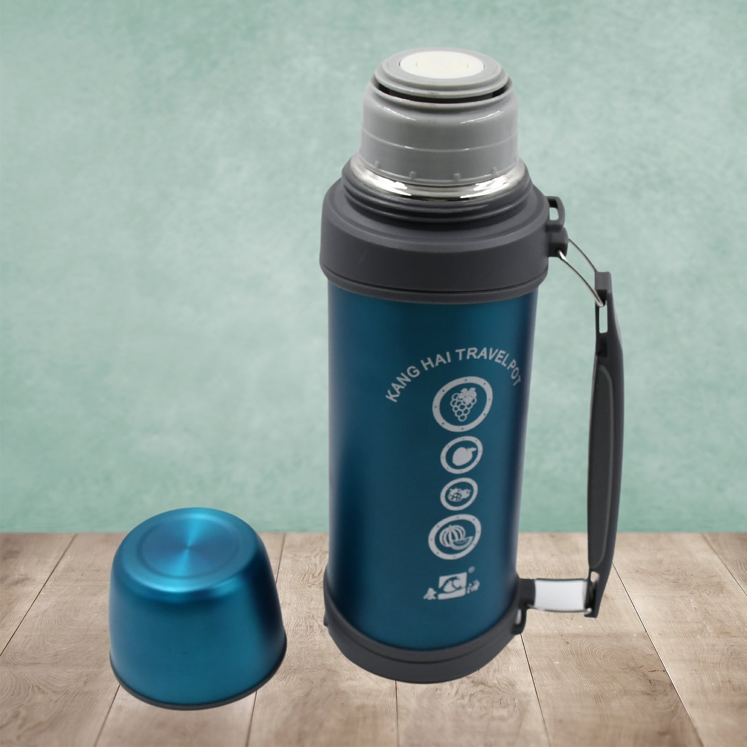 6851 Stainless Steel Thermos Water Bottle Double Walled Vacuum