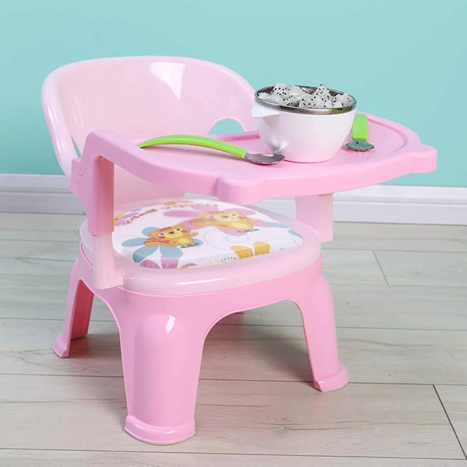 3183 Baby Chair, with Tray Strong and Durable Plastic Chair for