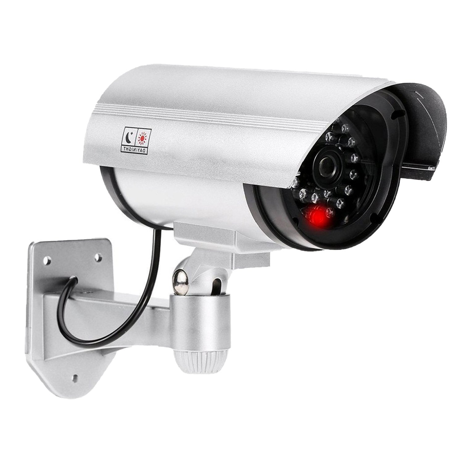 1481 Wireless Security CCTV False Outdoor Fake Dummy Piece IR Camera DeoDap 1481 Wireless Security CCTV False Outdoor Fake Dummy Piece IR Camera DeoDap