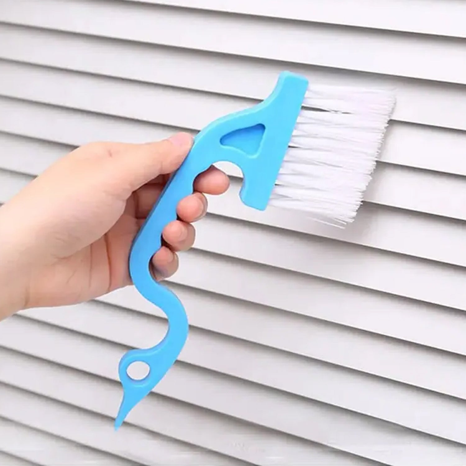 1pc Window Track Cleaning Brush, Groove Gap Cleaning Tool, Thin Brush For  Door, Window, Sliding Door, Keyboard, Computer, Home And Kitchen