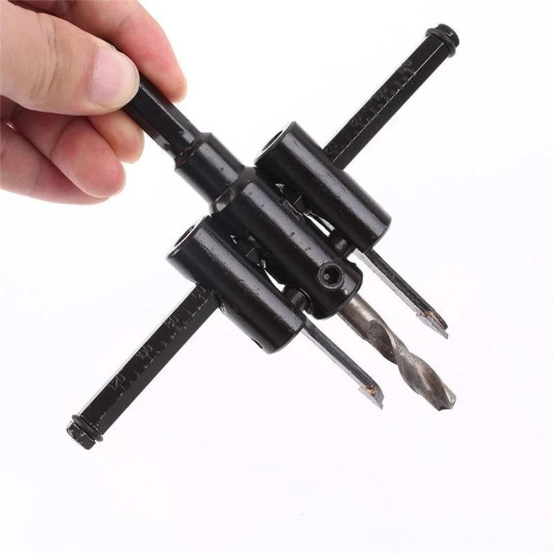 0447 Adjustable Circle Hole Saw Drill Bit Cutter - SkyShopy