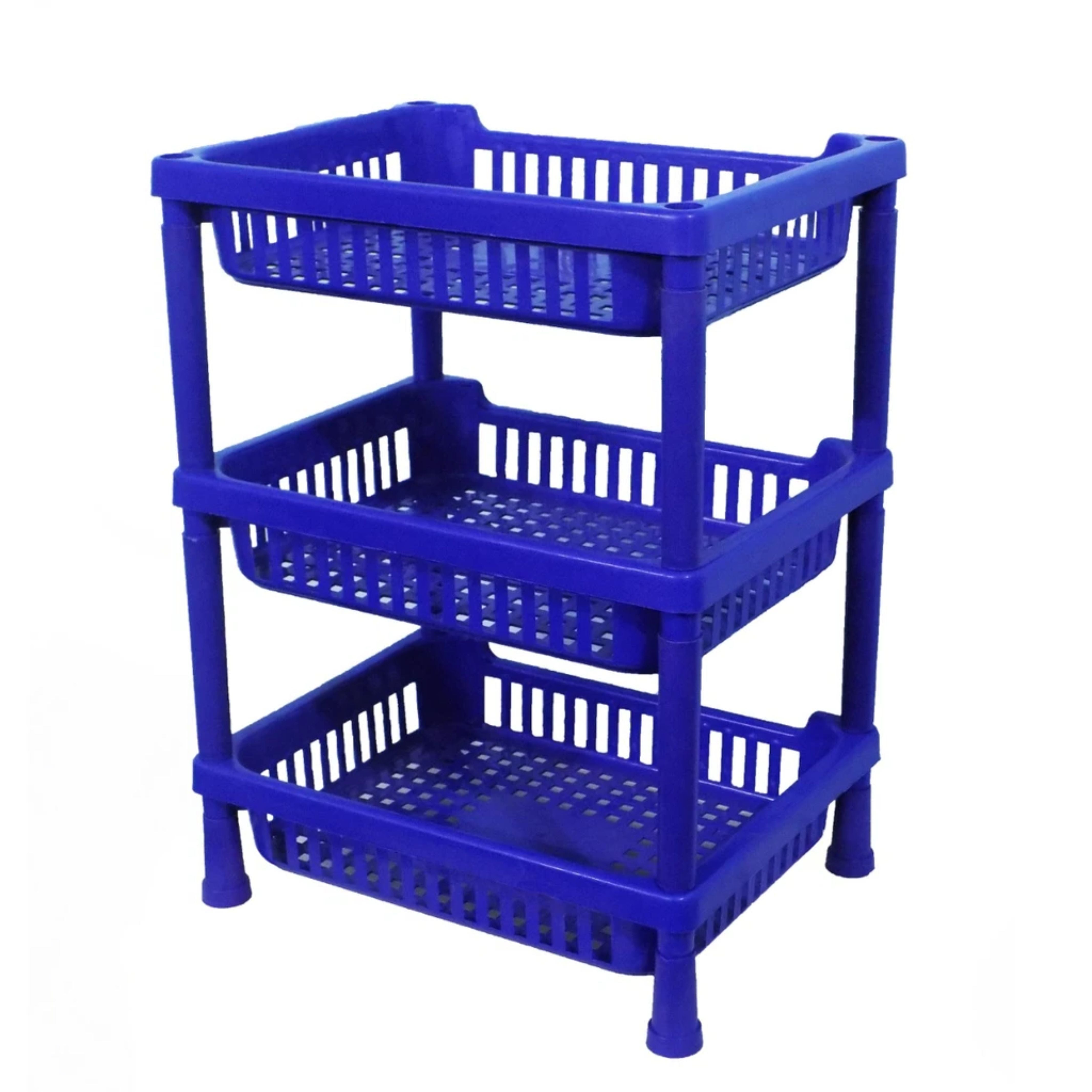 0803 Multipurpose Plastic Storage Rack Oraganiser - 3 pcs - SkyShopy 0803 Multipurpose Plastic Storage Rack Oraganiser - 3 pcs - SkyShopy