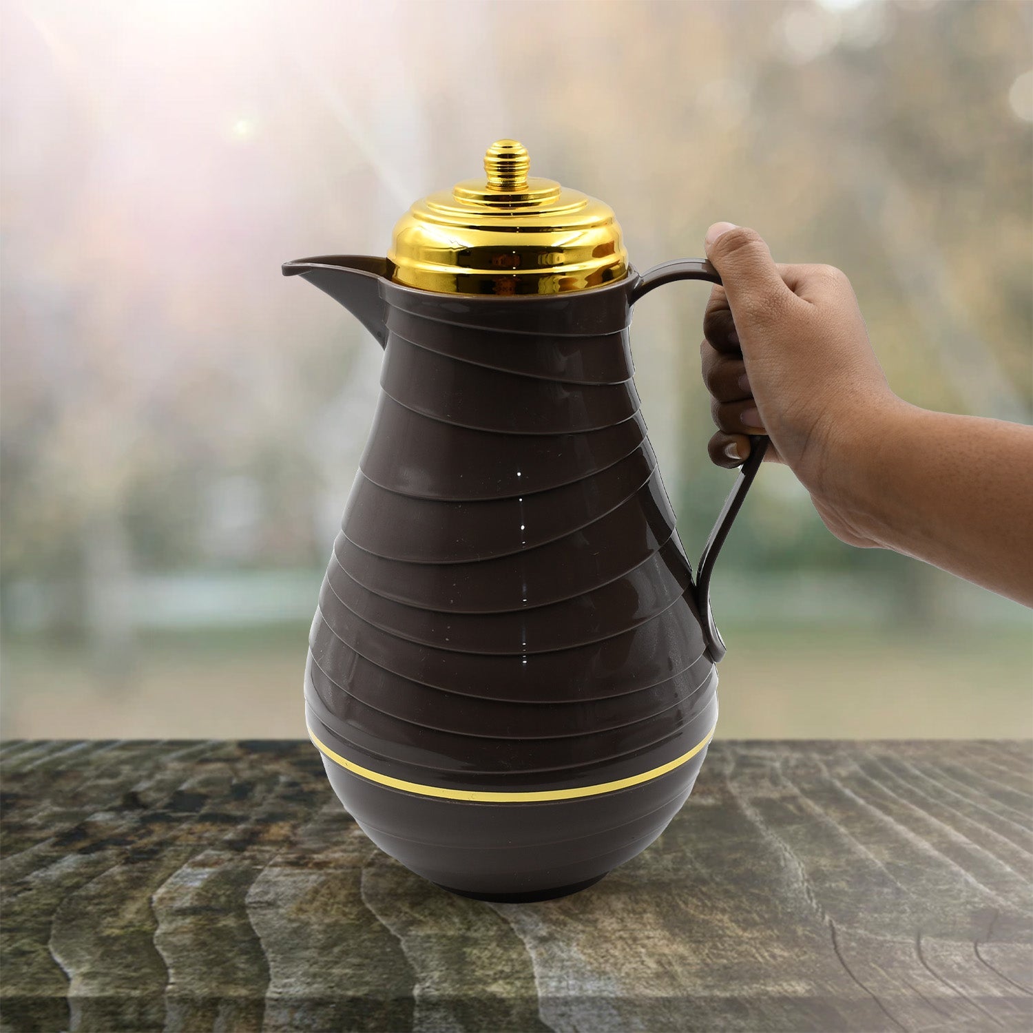 5874 Insulated Tea Kettle Hot and Cold Premium Tea Kettle 1Ltr