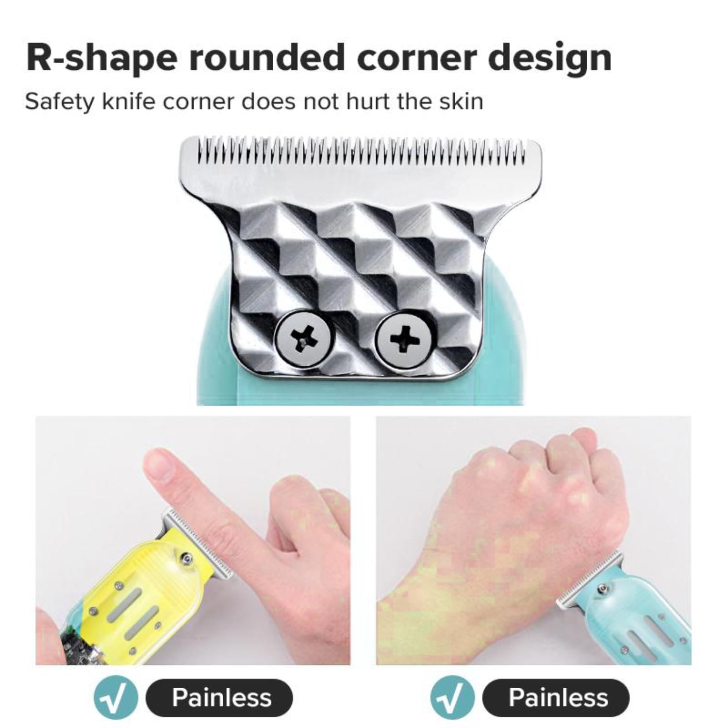 SkyShopy Pro Li Outliner Cordless T Blade Hair Clipper Professional 0 Gapped Outlining for Barbers 0mm balding Shape up Digital Display 3 guide comb Powerful Rotary Motor Runtime 180 min