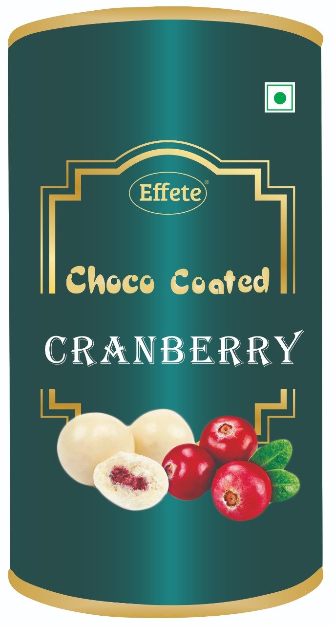 1006 Effete Choco Coated Cranberry - 96 gms - SkyShopy