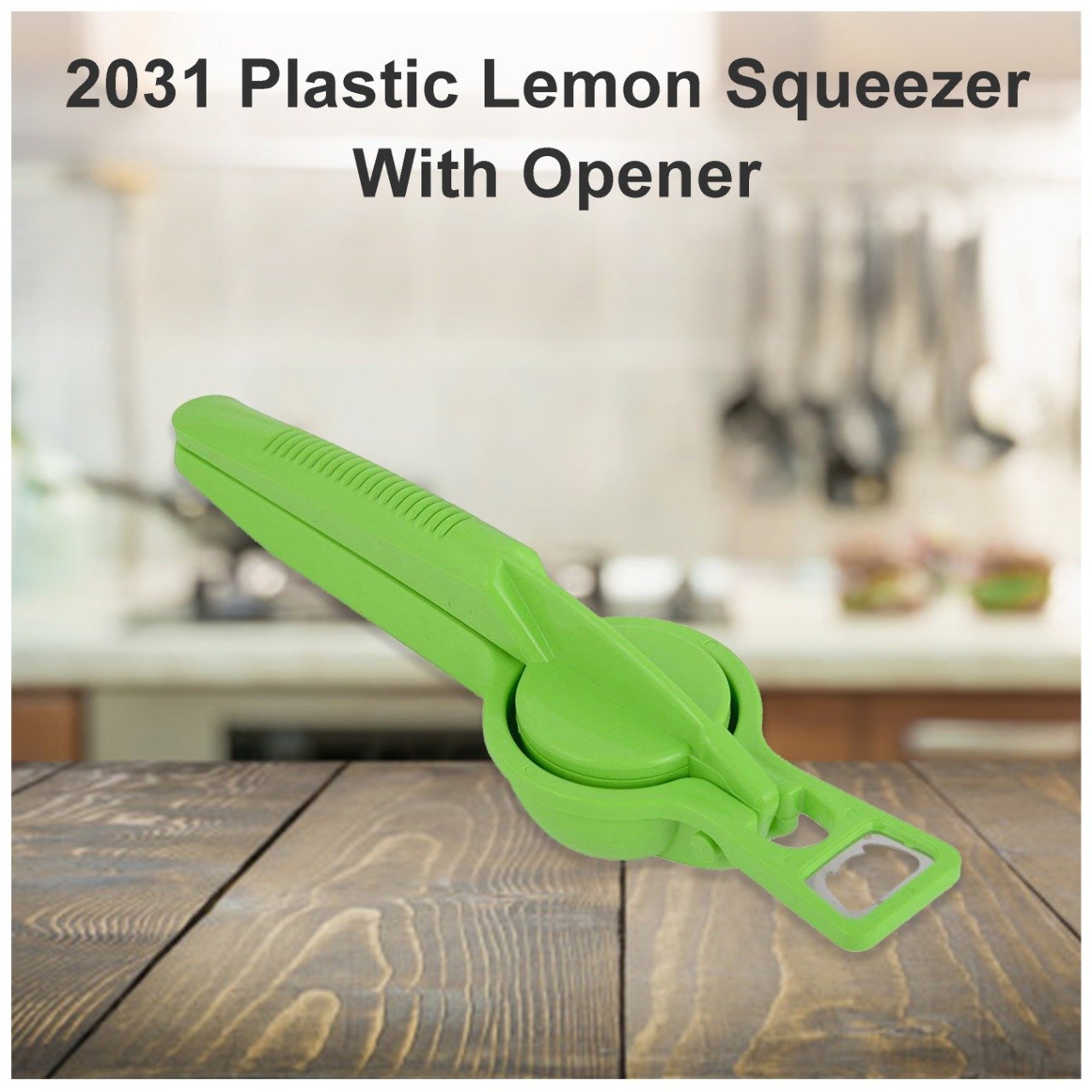 2031 Plastic Lemon Squeezer With Opener - SkyShopy