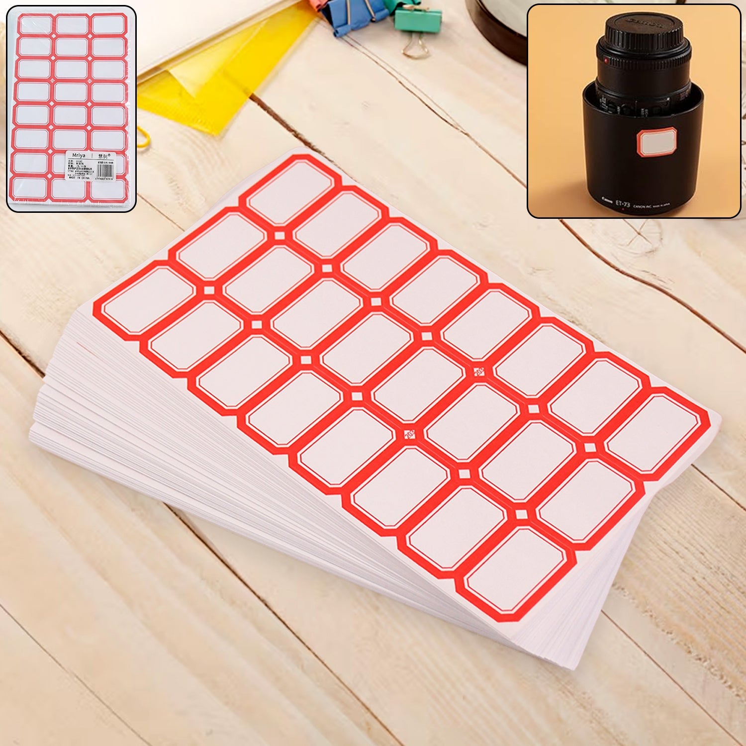 Multipurpose Writable Blank Label Sticker Sheets (50 Sheet) – Sky Shopy
