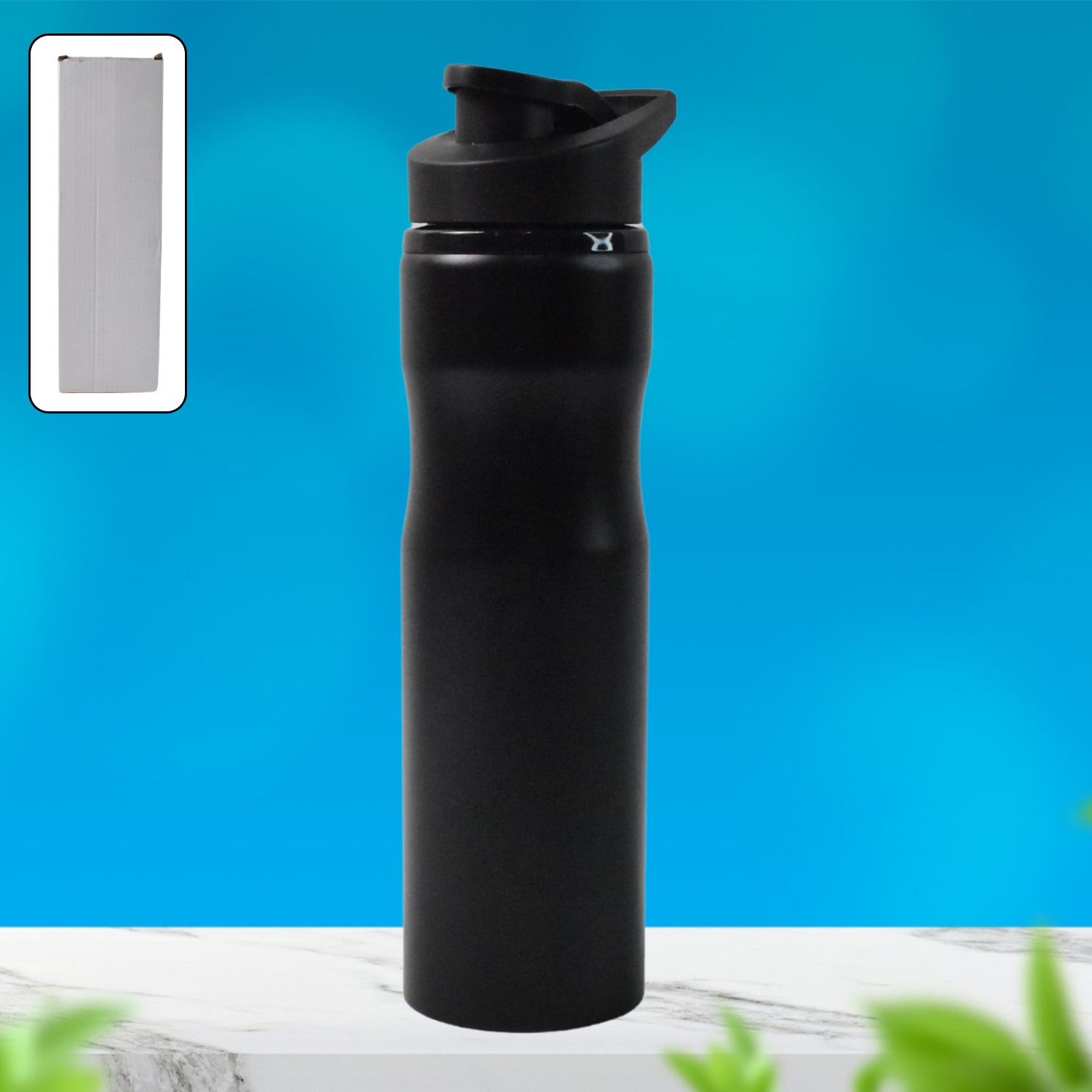 Stainless Steel Insulated Vacuum Water Bottle (600 ml Approx)
