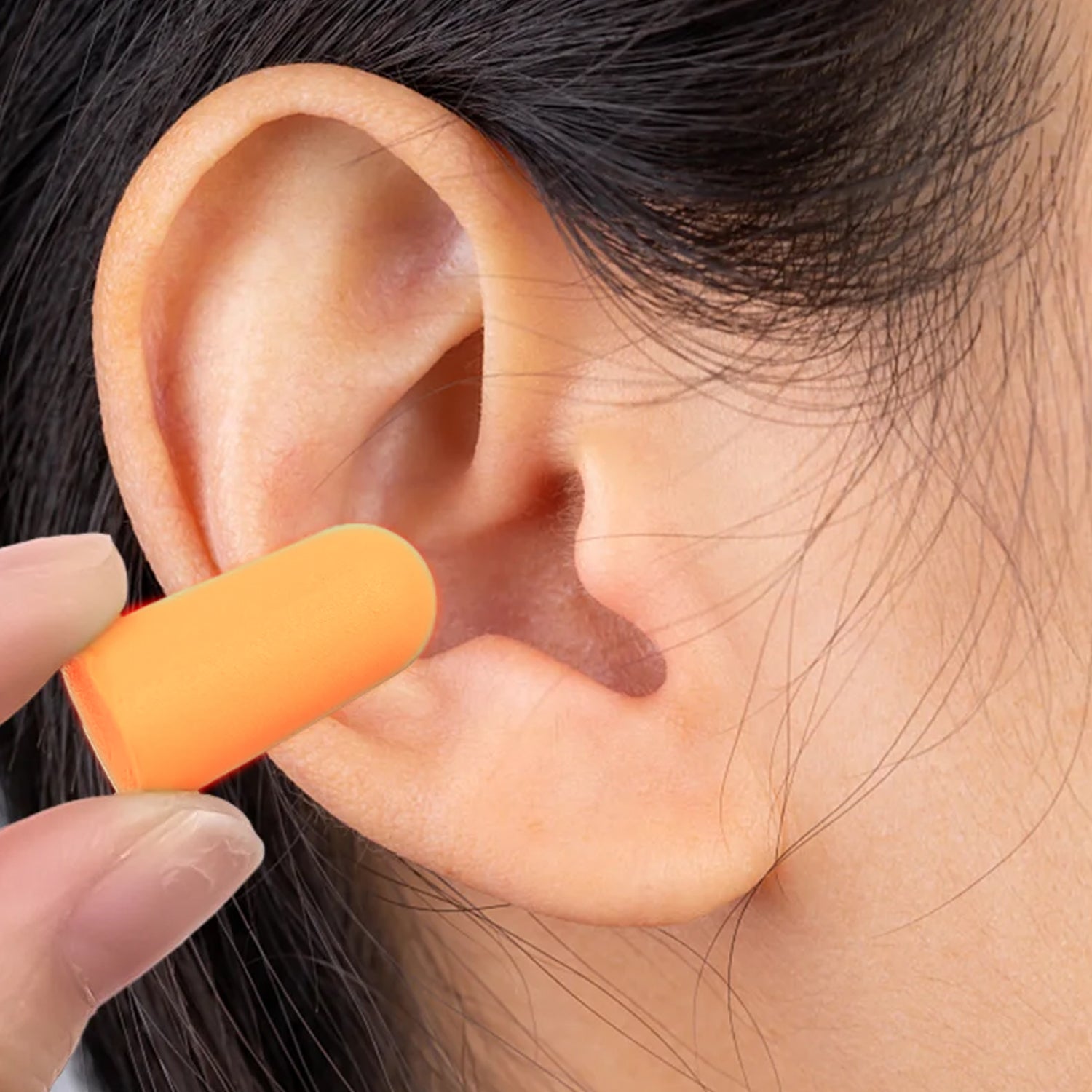 Foam Ear Plugs with Portable Storage Box (5 Pairs)