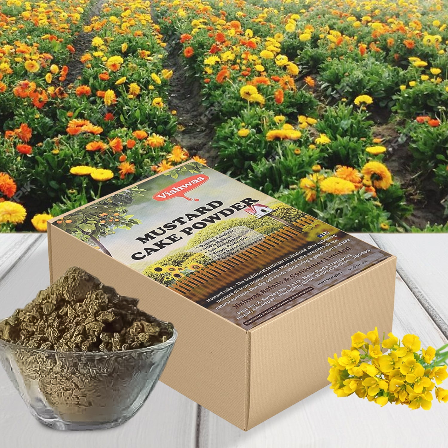 mustard cake fertilizer for plants Mustard Cake Fertilizer For Plants 900gm – Sky Shopy