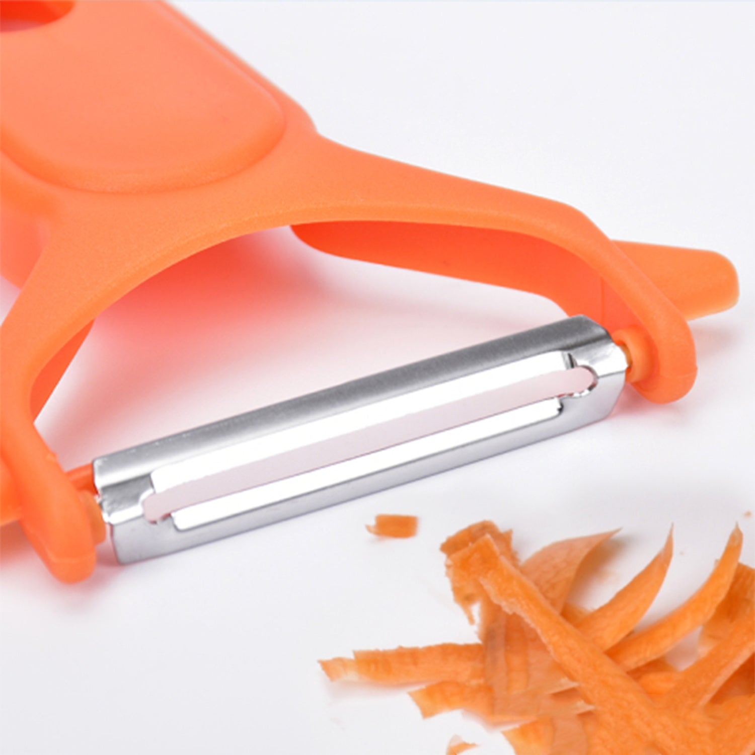 Peeler Slicers Shredders for Fruits and Vegetables, Cutter, Grater Kitchen Helper, Potato Fruits Peeler, Stainless Steel Sharp Blade with Non-Slip Handle (3 Pcs Set)