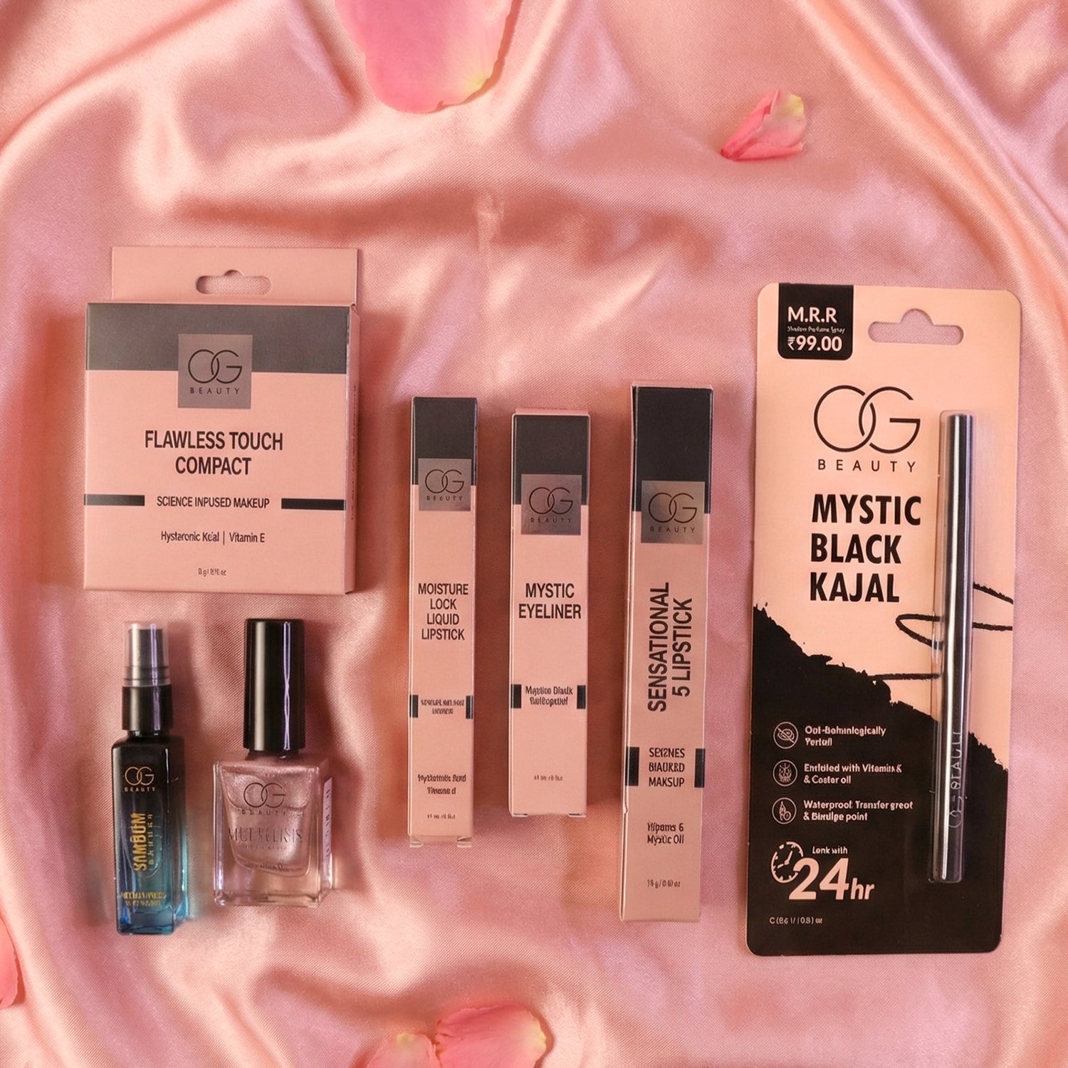 7 In 1 OG Beauty Complete Makeup Combo Kit (1 Set) – Sky Shopy