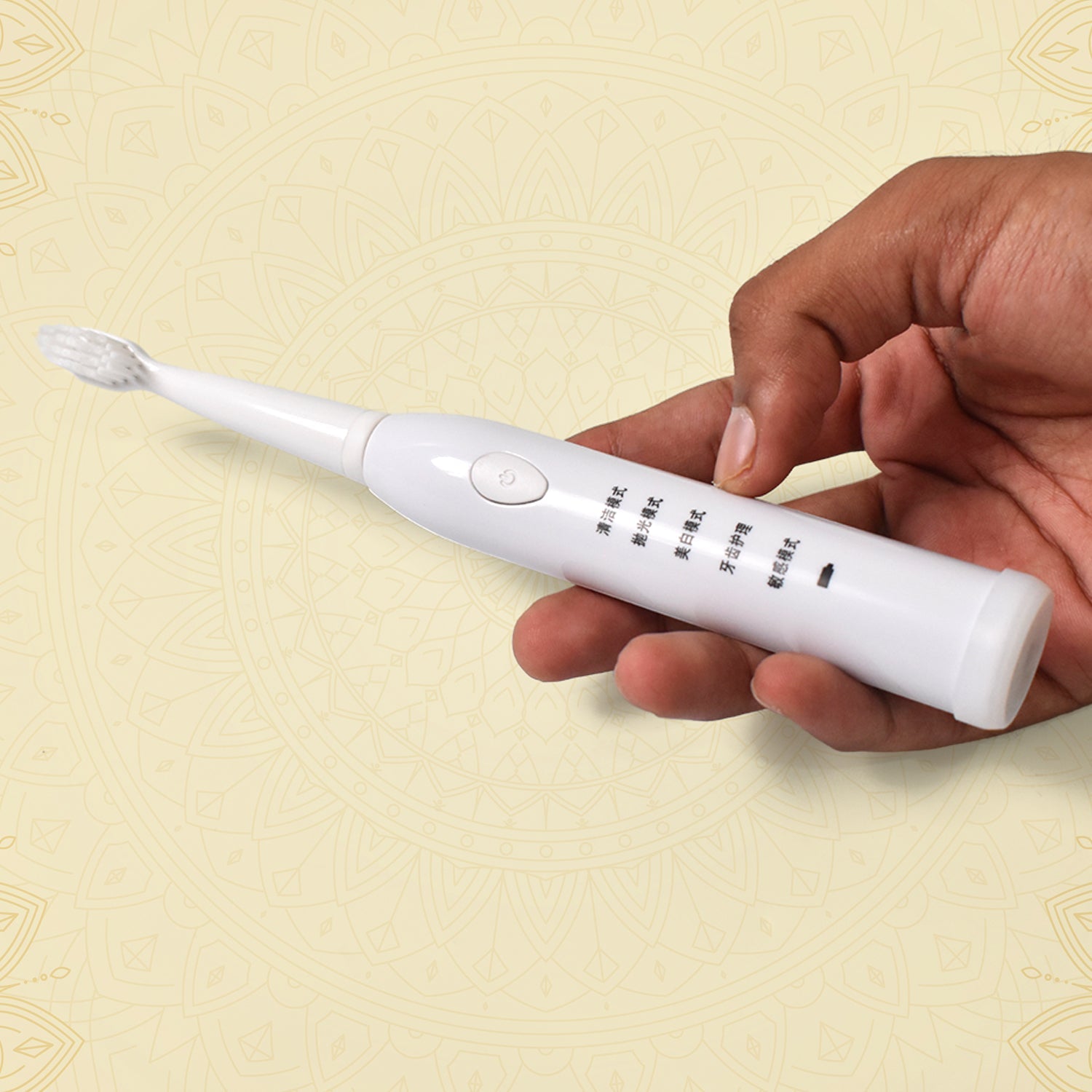 Electric Toothbrush with Extra 3  (1 Pc / USB Operated / USB Cable Included)