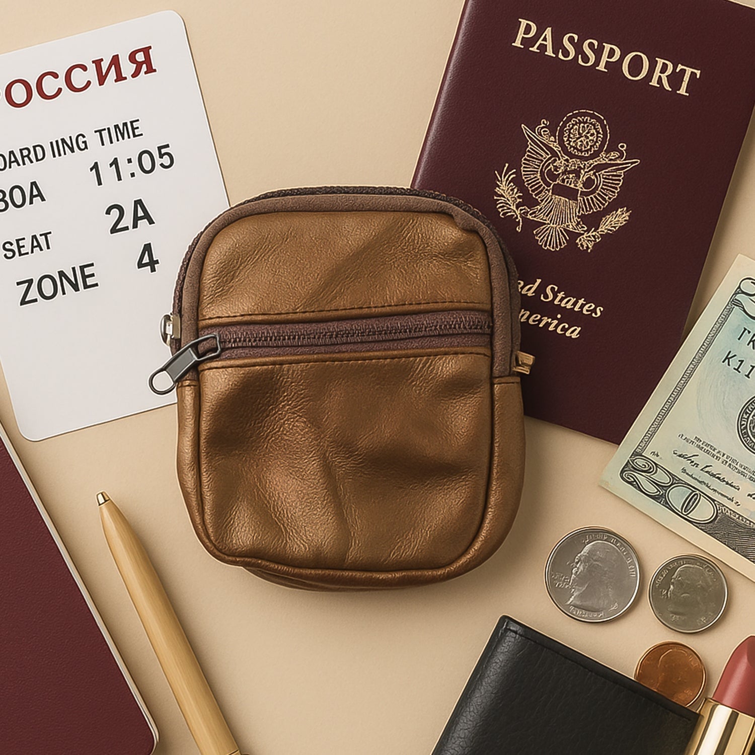 Premium Compact Multipurpose Pouch (1 Pc)