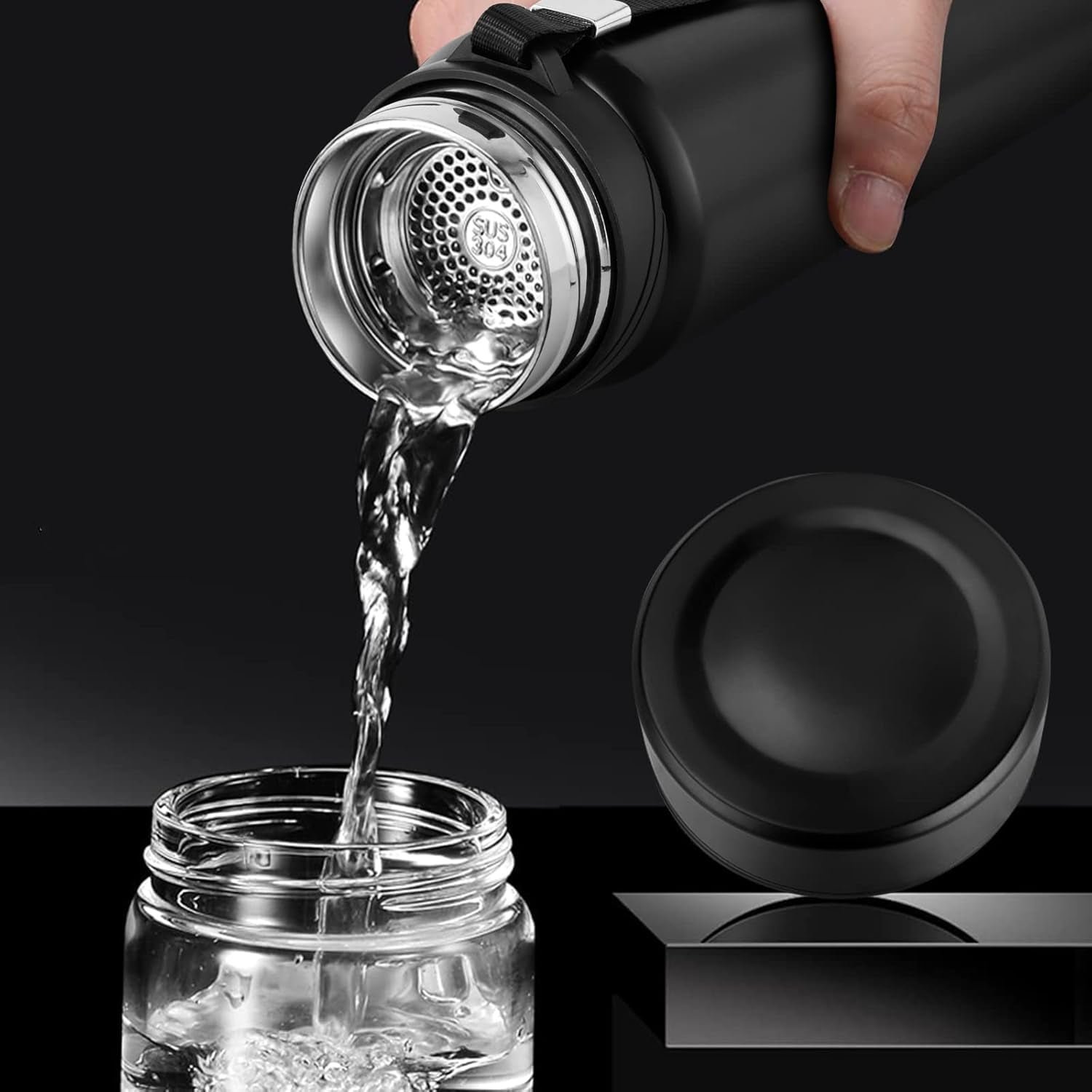 Stainless Steel Insulated Vacuum Bottle (1200ml)
