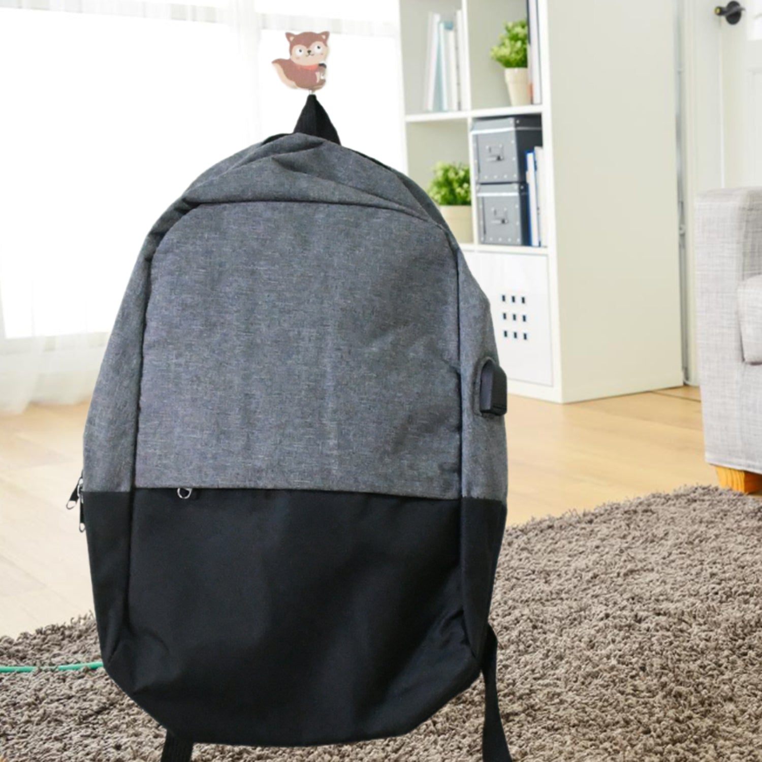 12826 USB Point Laptop Bag Used Widely In All Kinds Of Official Purposes As A Laptop Holder And Cover And Make's The Laptop Safe And Secure (1 pc)