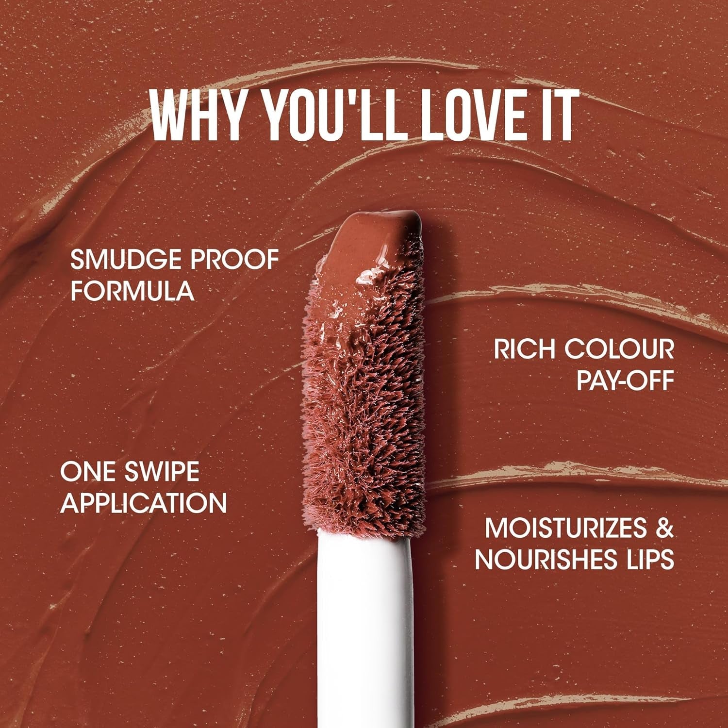 Beauty Radiant Coffee Brown Liquid Lipstick