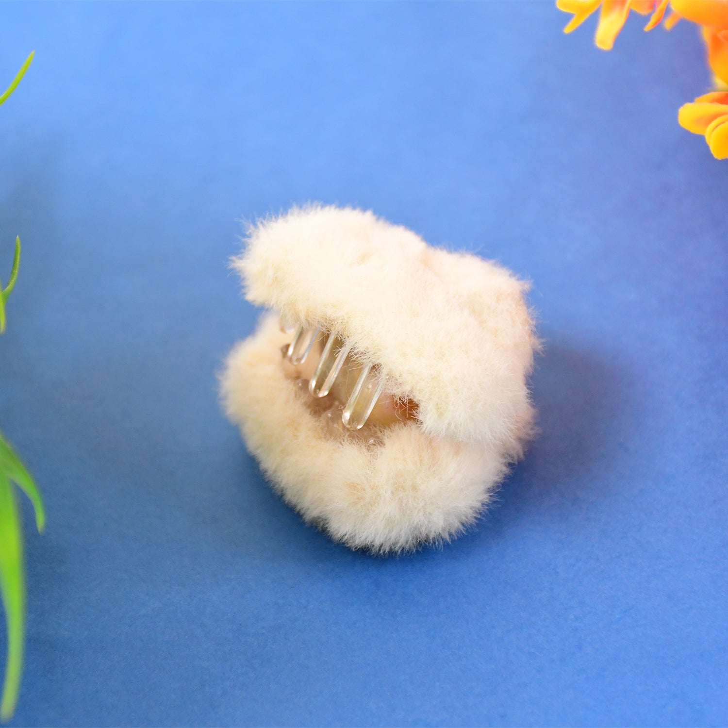 Hair Claw Clips, Plastic Fluffy Hair Claw Hair (1 Pc)