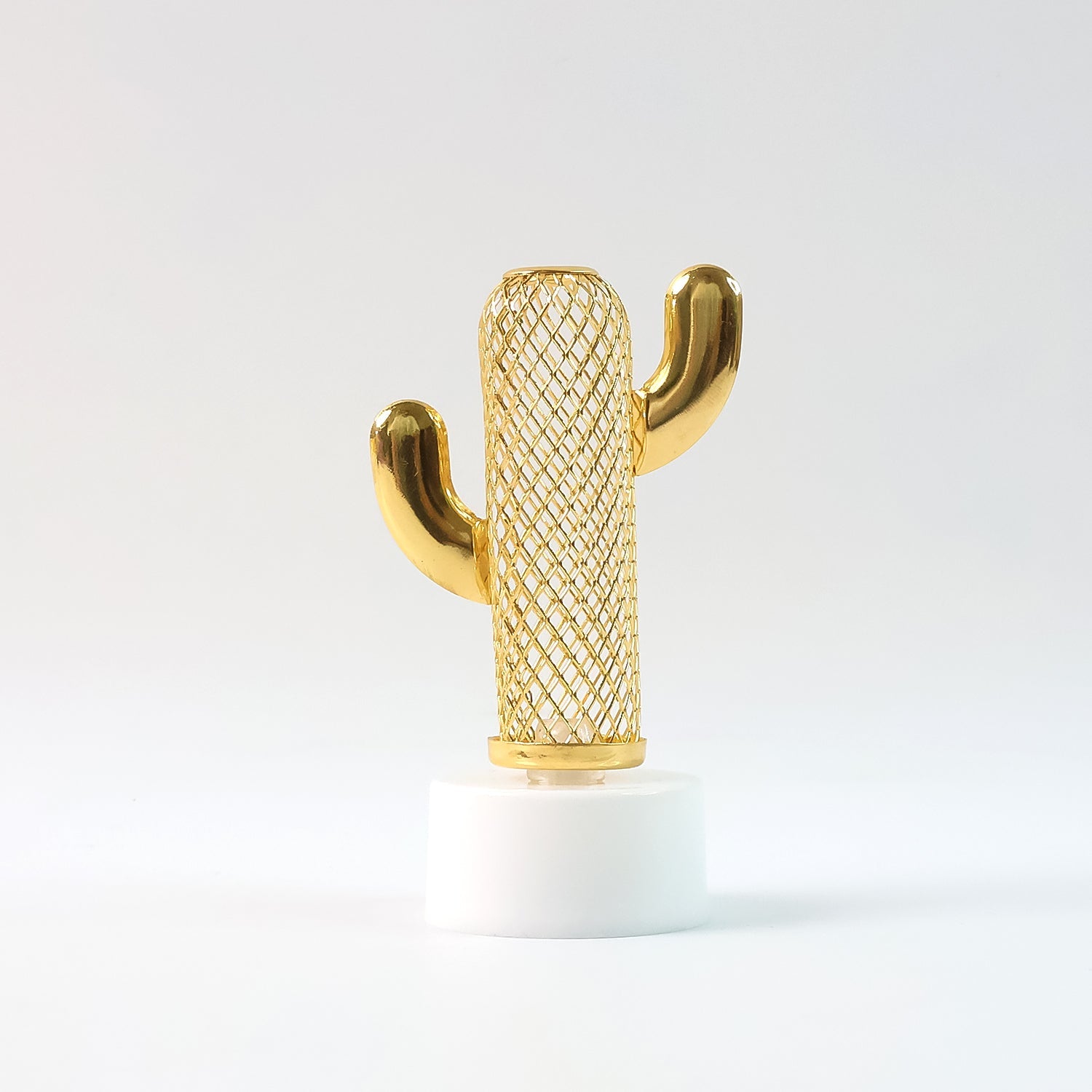 Decorative Cactus Shaped Flameless LED Candles (4 Pc)