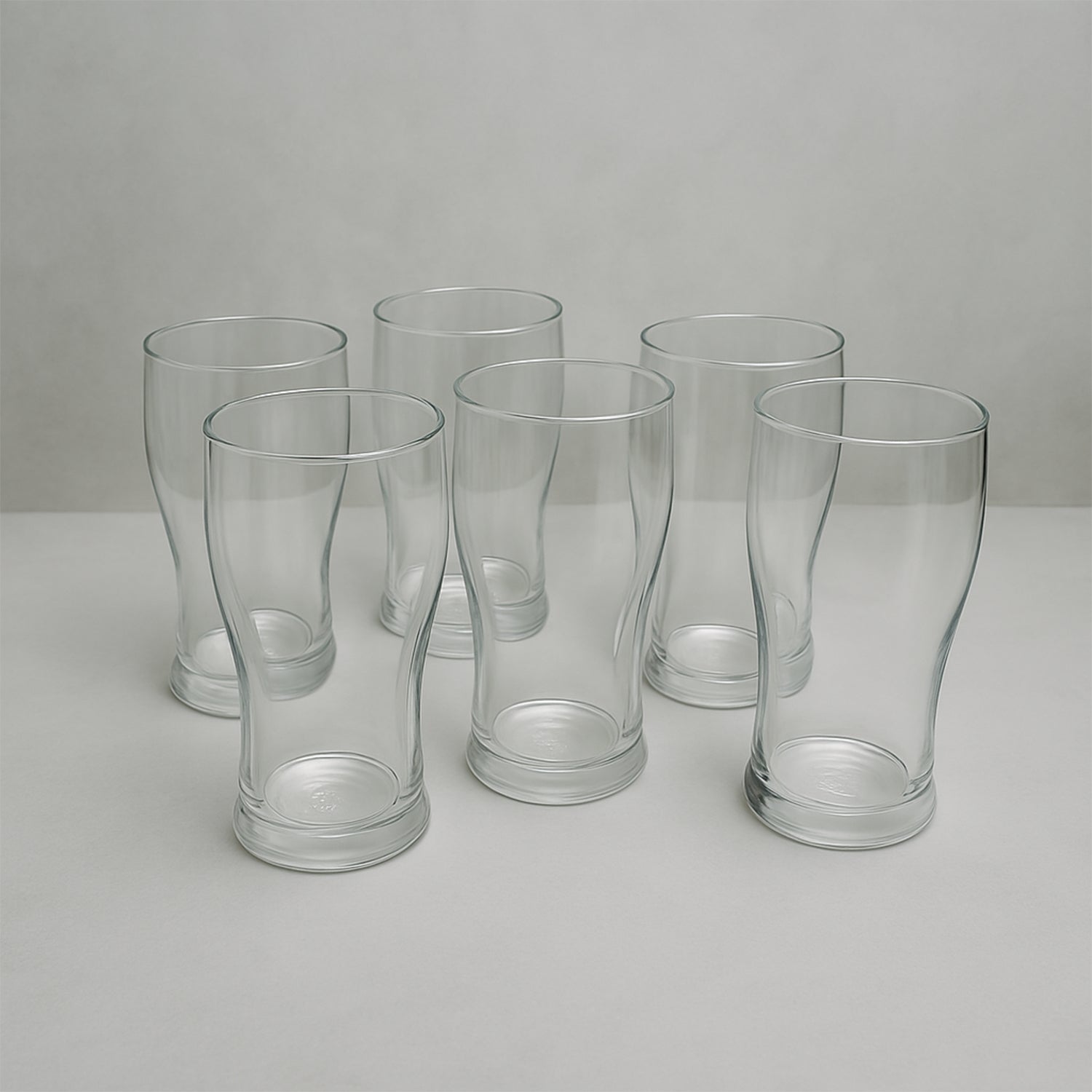 Apex Vista Unbreakable Pitcher Glass Set – 350 ML (Approx) | 6-Piece