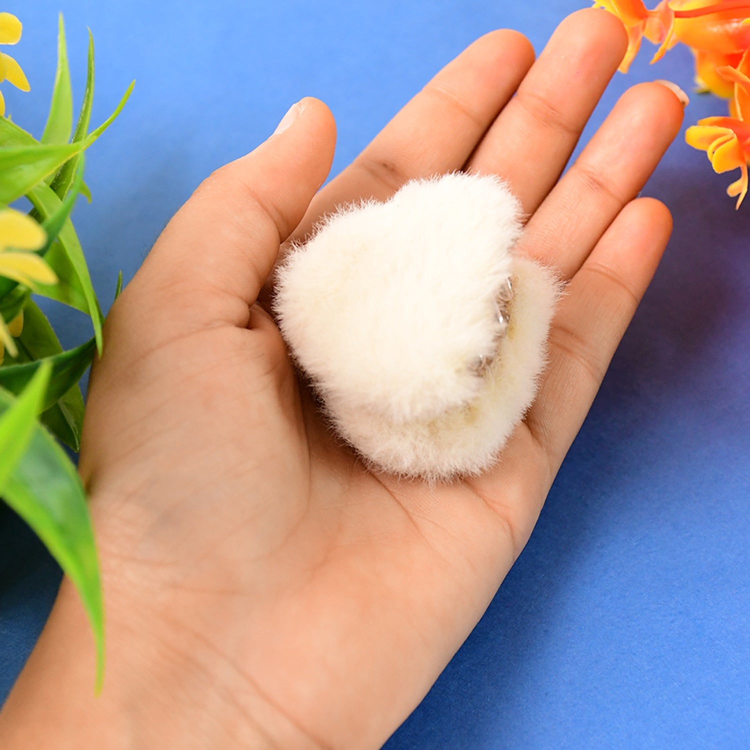Hair Claw Clips, Plastic Fluffy Hair Claw Hair (1 Pc)