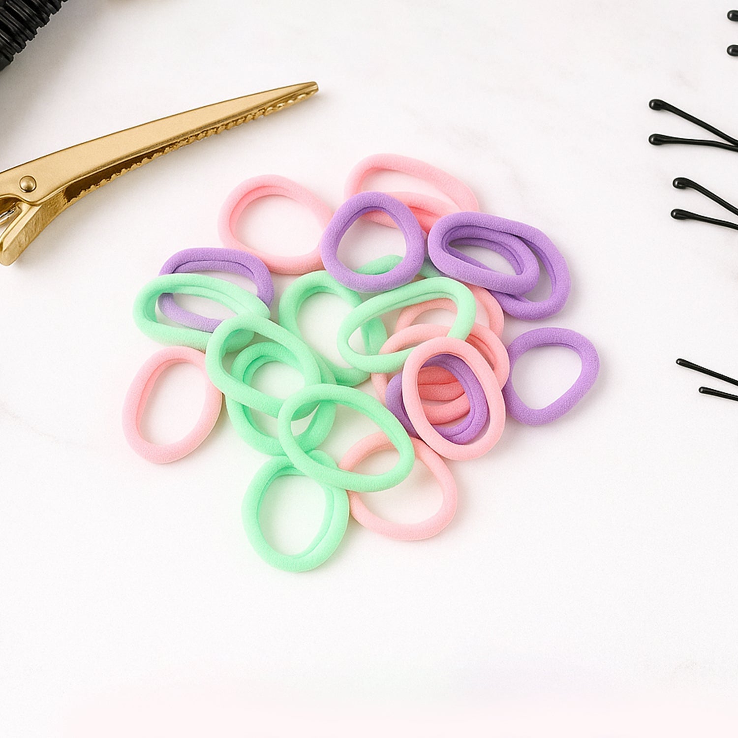 Soft Hair Elastics Set