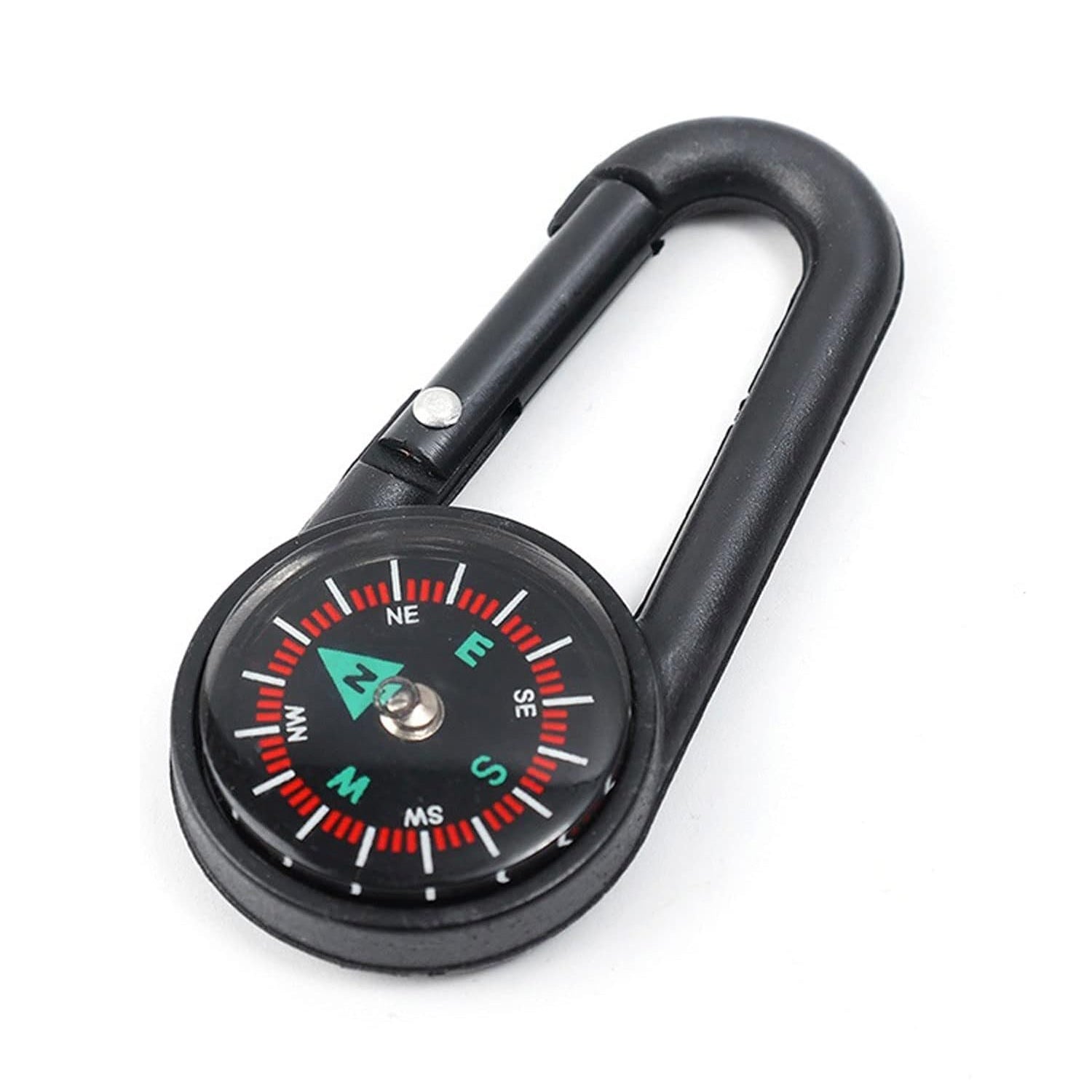 Clip Snap Hook Mini Compass (1 Pc /  (1 Pc / Mix Design)