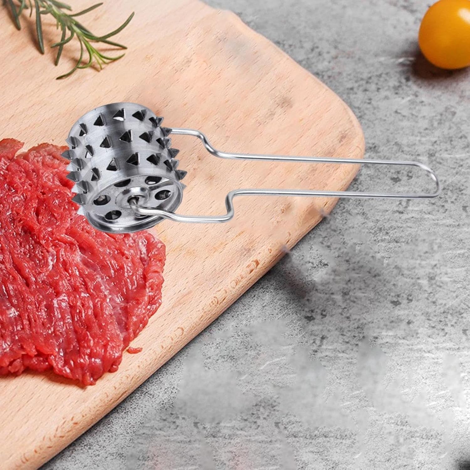 Stainless Steel Meat Tenderiser | Kitchen Multipurpose Hammer (1 Pc)