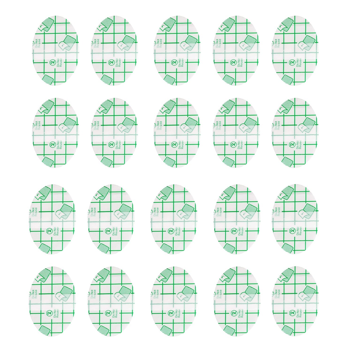 Baby Waterproof Ear Stickers, Heel Invisible Foot Sticker 