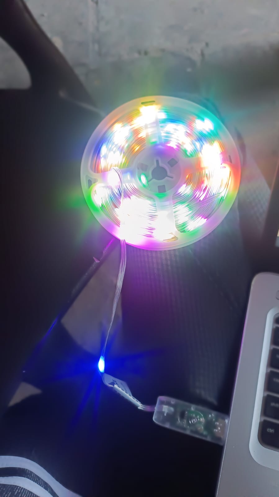 Multi Coloured 10M RGB LED Strip Lights (1 Pc)