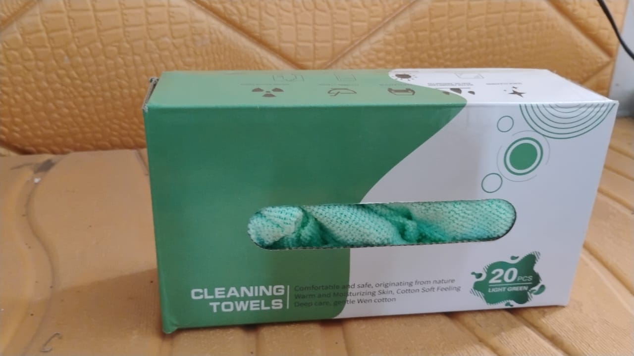 Thickened Magic Wipe Home Kitchen Car Multi-Functional Cleaning Rag (20 Pc)