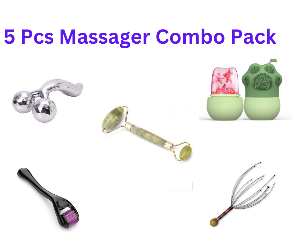 5 Pcs  Massager Combo Pack