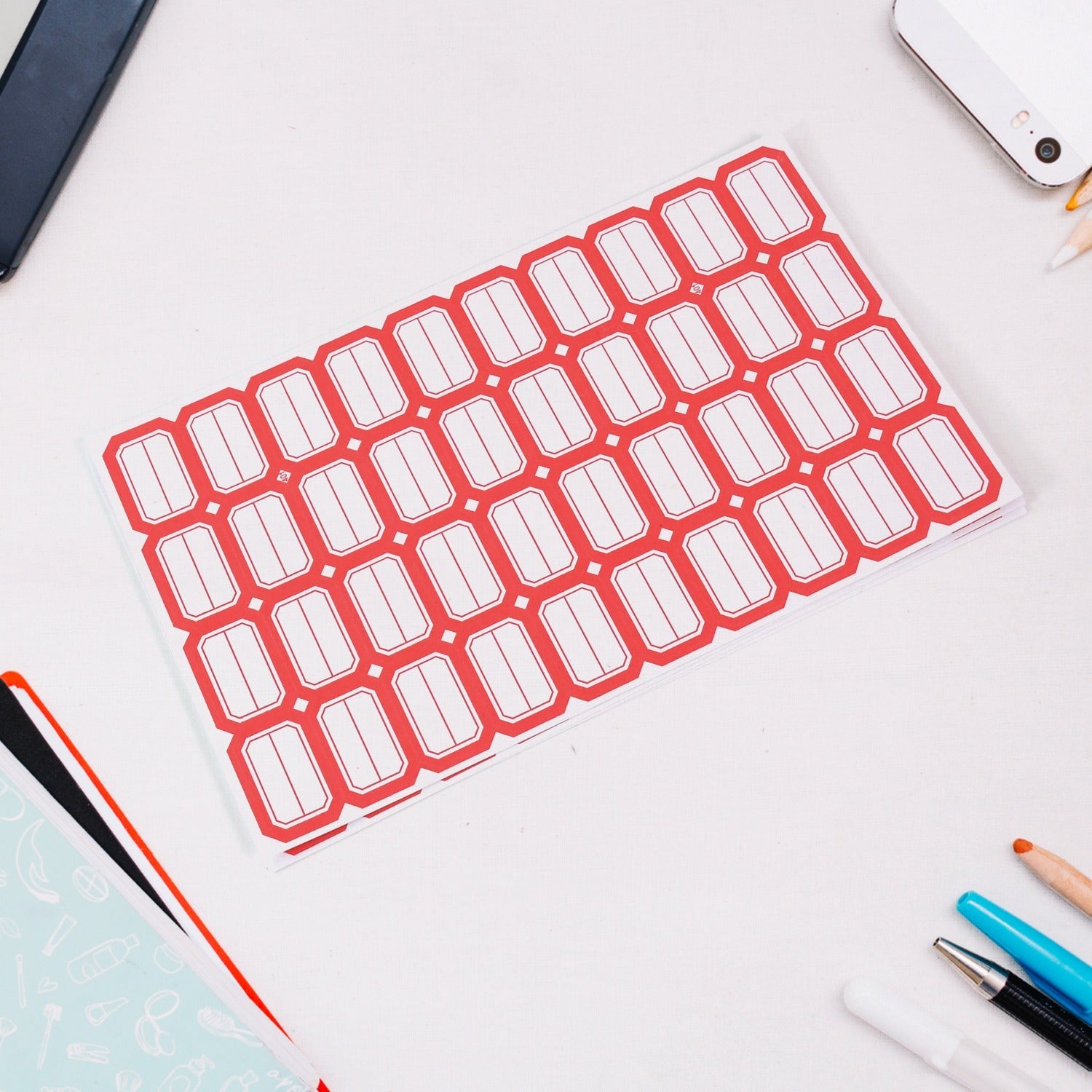 Multipurpose Writable Blank Label Sticker Sheets (1 Sheet) – Sky Shopy