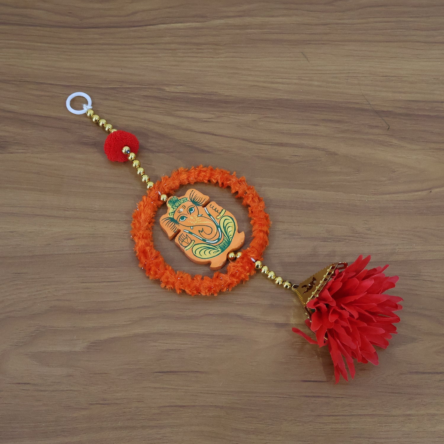 Decorative Hanging with Lord Ganesha Design - (1 Pc)