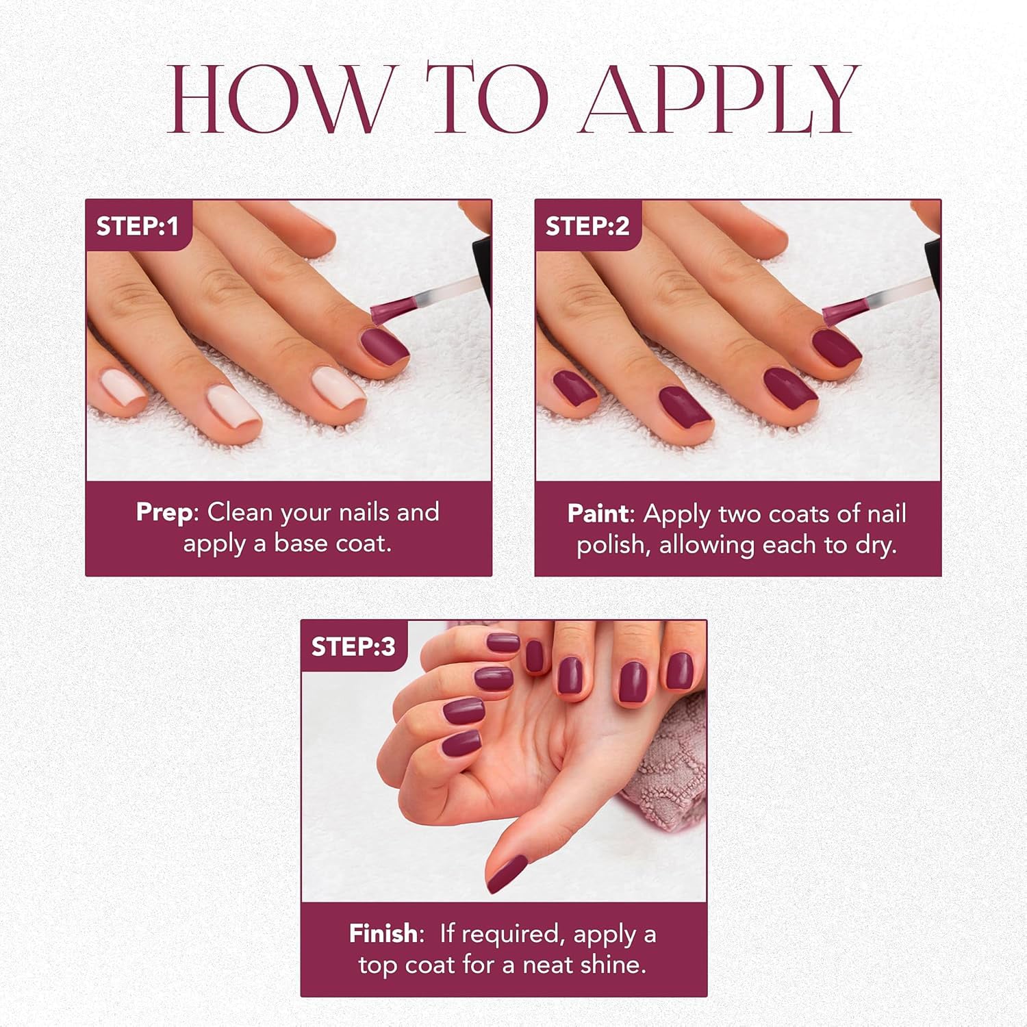 Beauty SweetPlum Gel Nail Lacquer