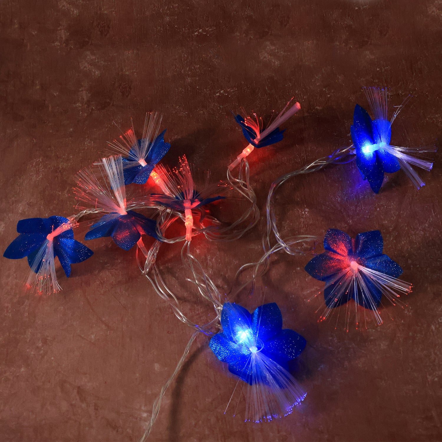 Decorative Fiber Flower LED String Lights (3 Meter)