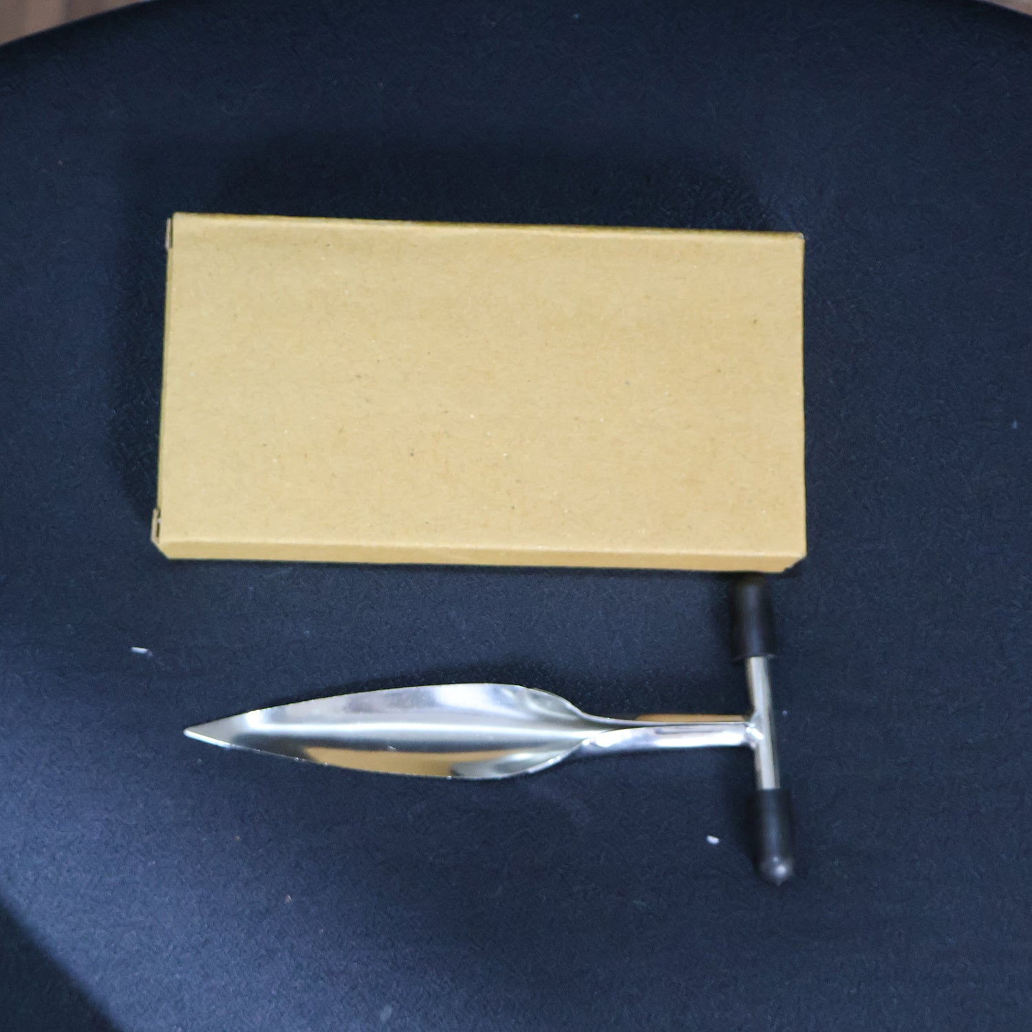 Stainless Steel Coconut Breaker Tool with Comfortable T-Handle (1 Pc)