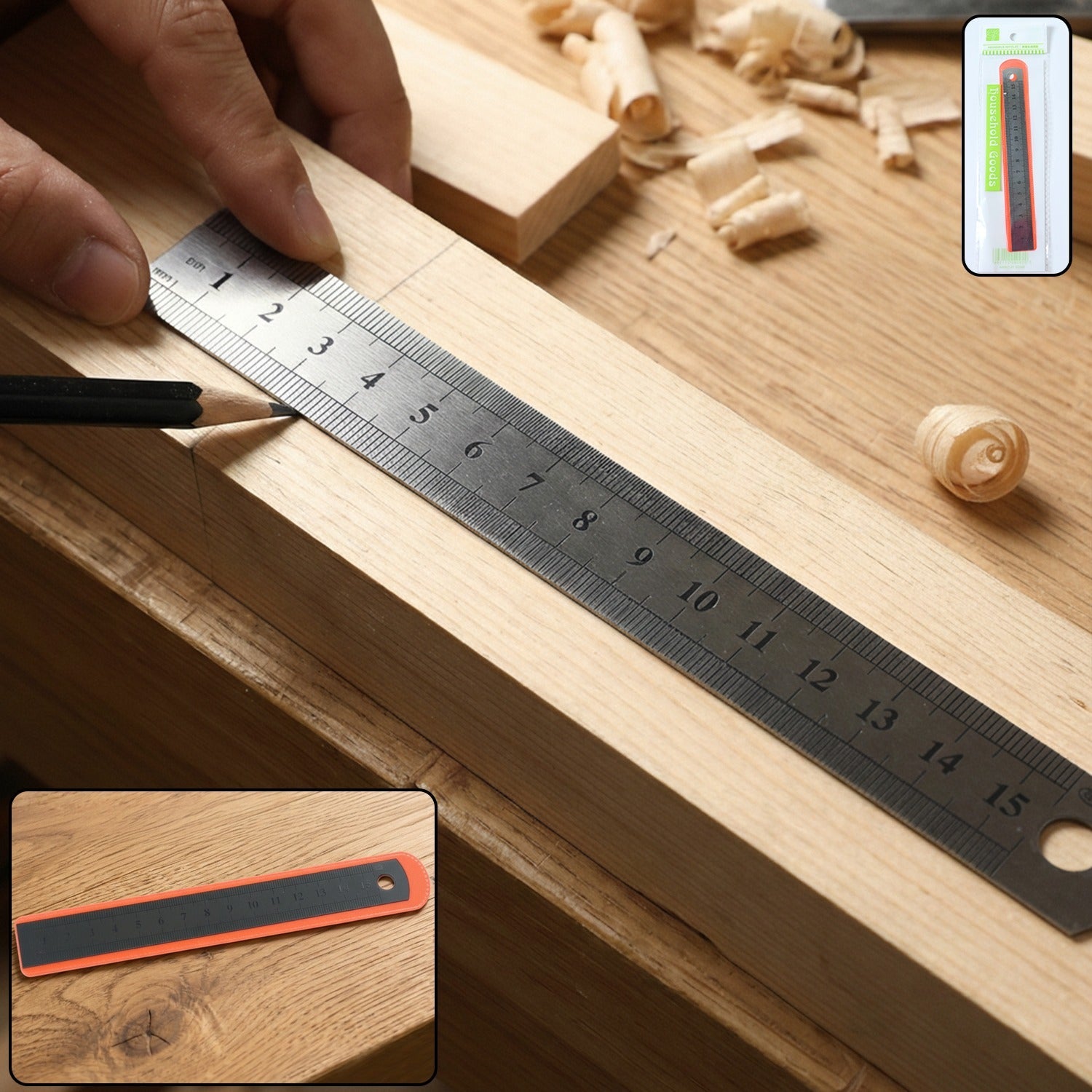 Precision Measuring Ruler Scale (15 cm ,1 Pc) – Sky Shopy