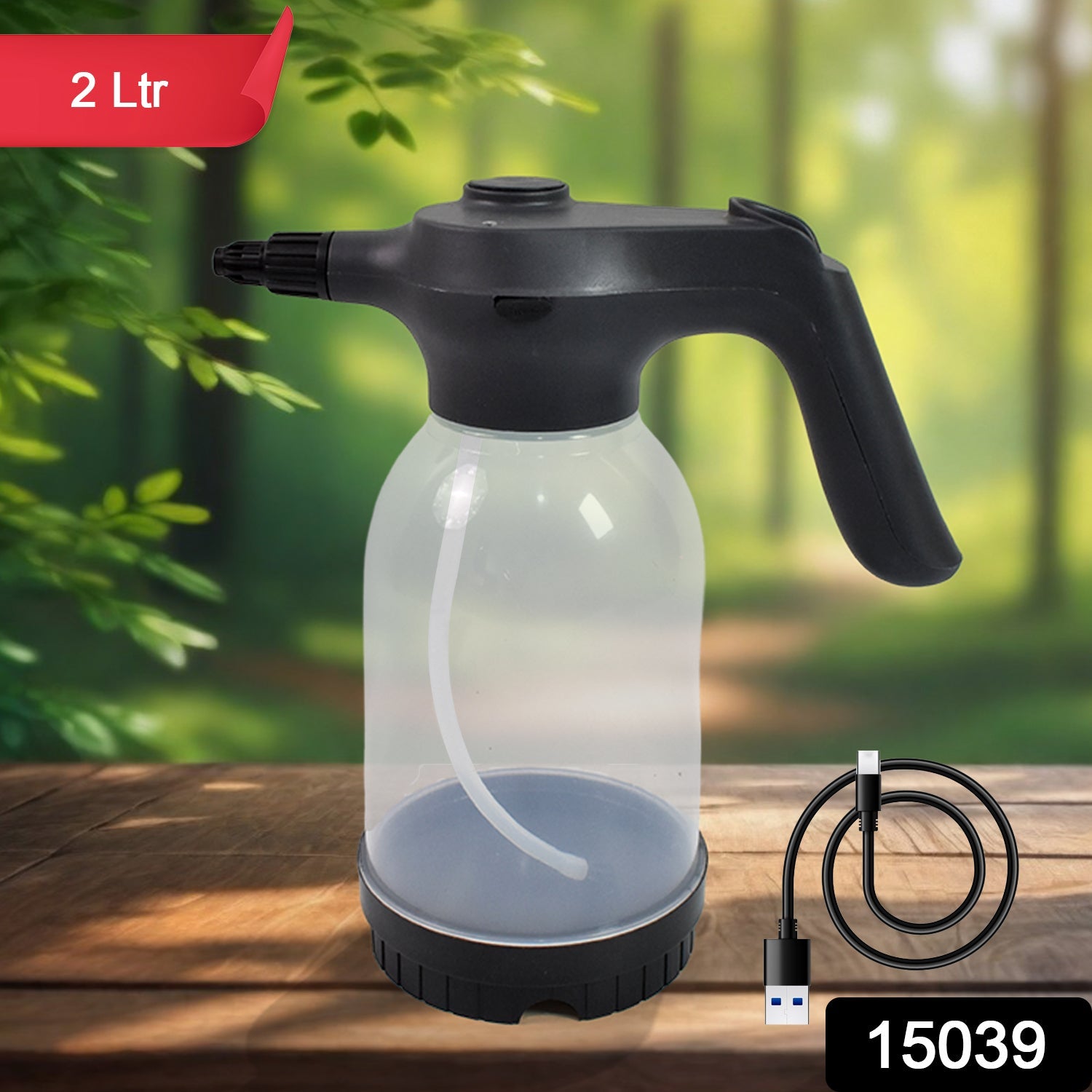 Electric Spray Bottle Garden Sprayer (1 Pc / 2 Ltr.)